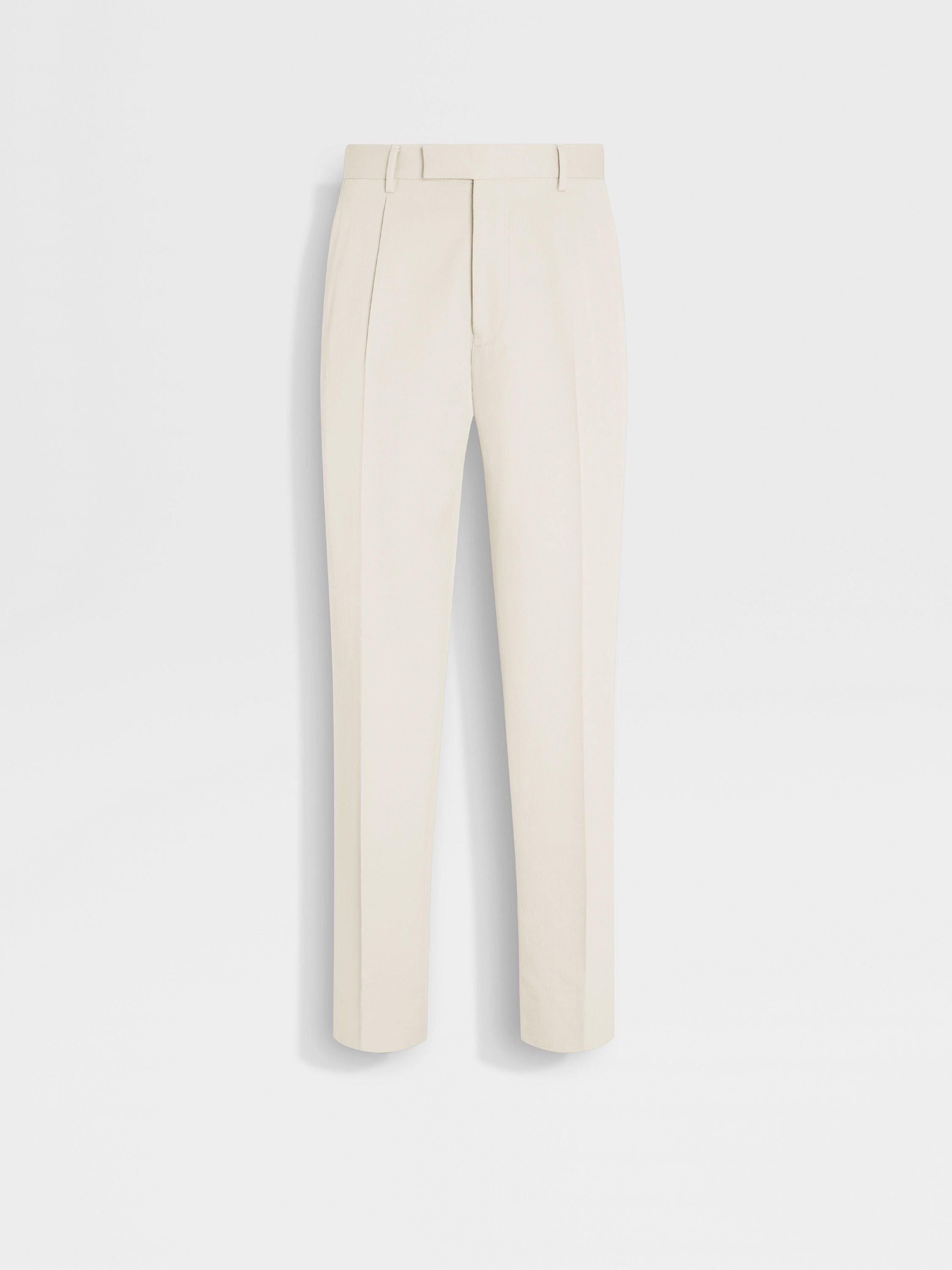 White Cotton and Wool Pants Main product photo