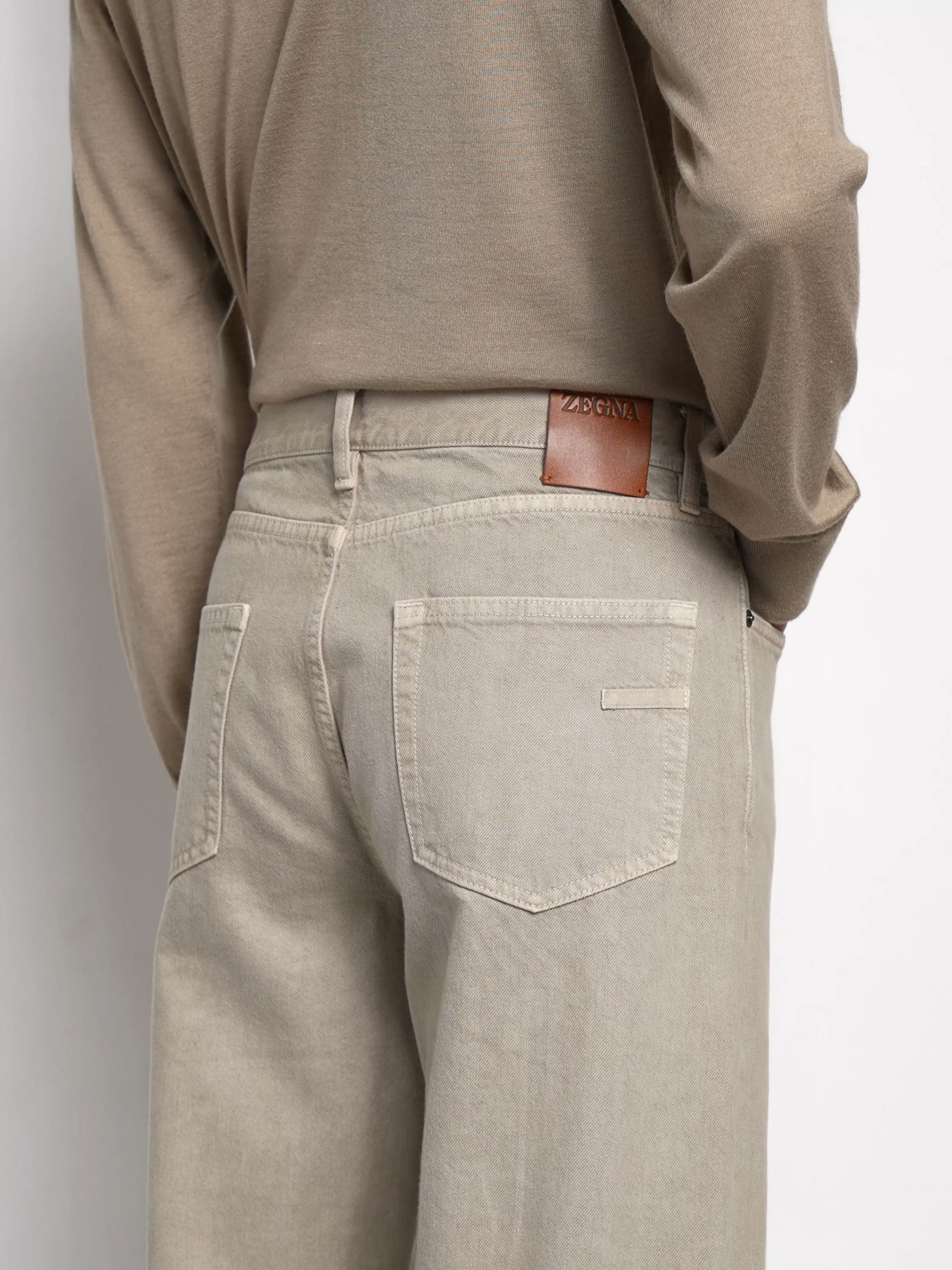 Light Taupe Roccia Pants