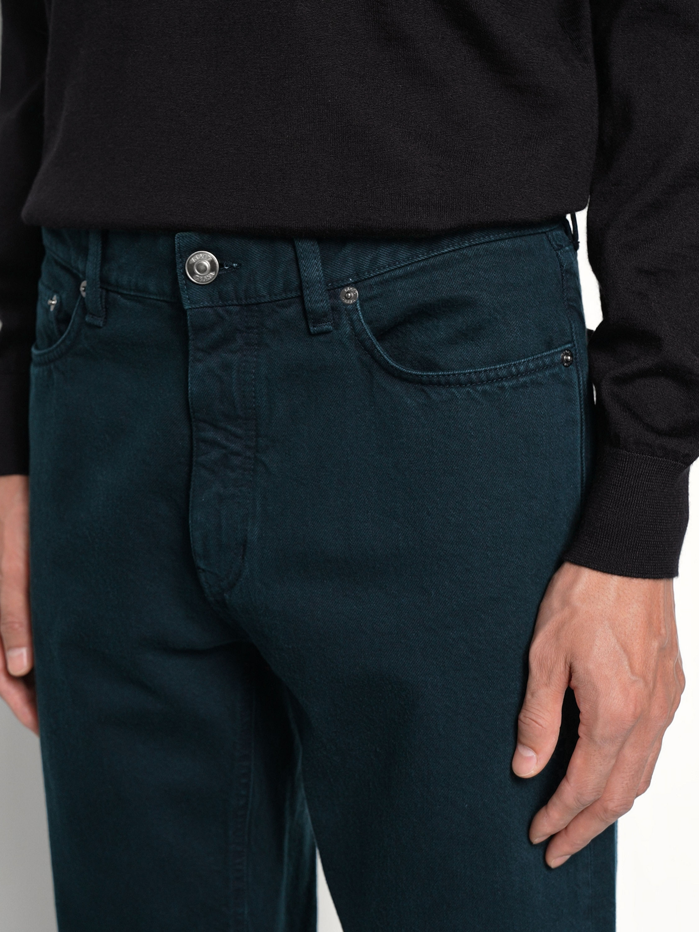 Dark Green Roccia Pants
