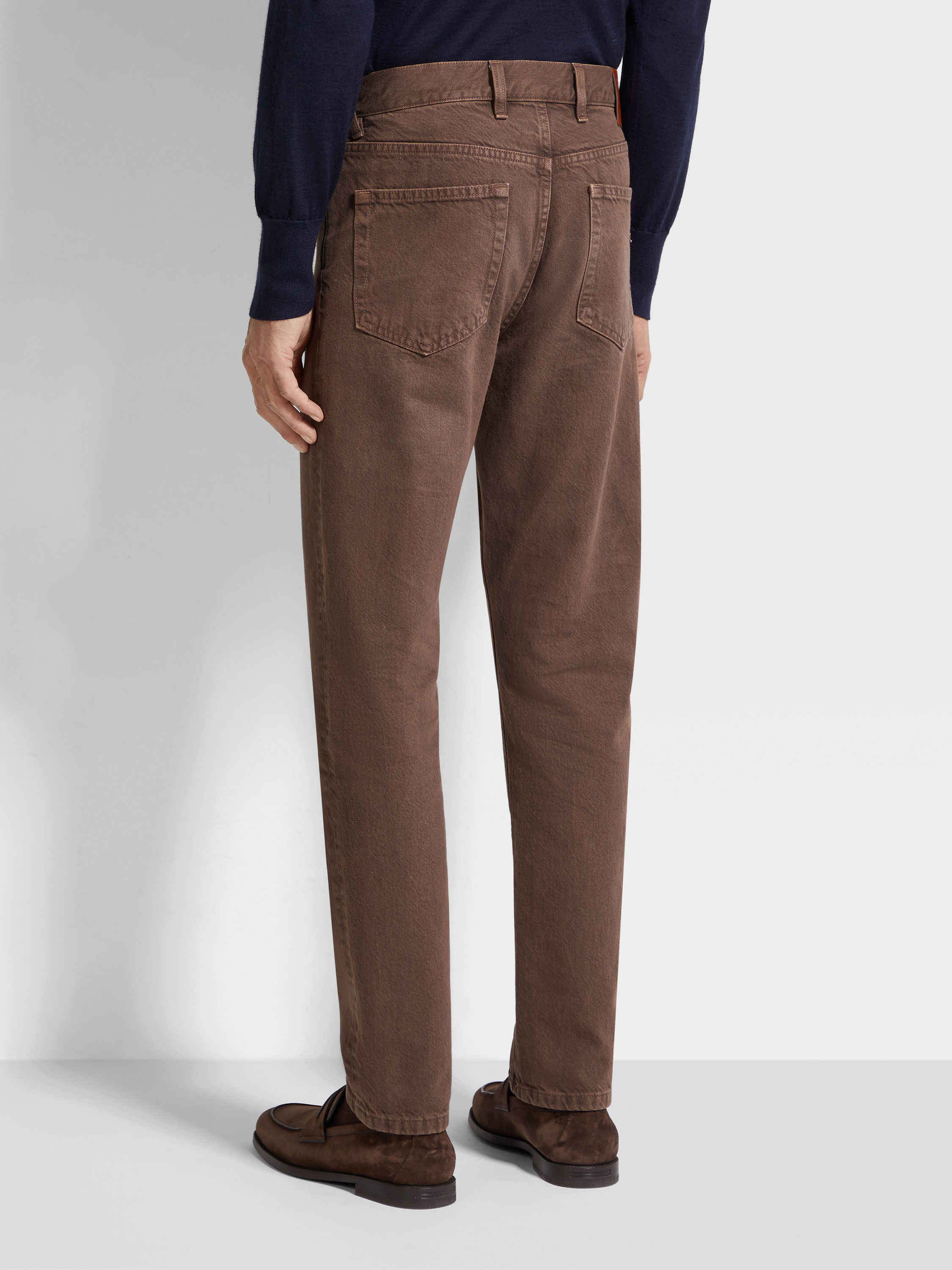 棕色 Roccia 长裤 产品细节图 #5
