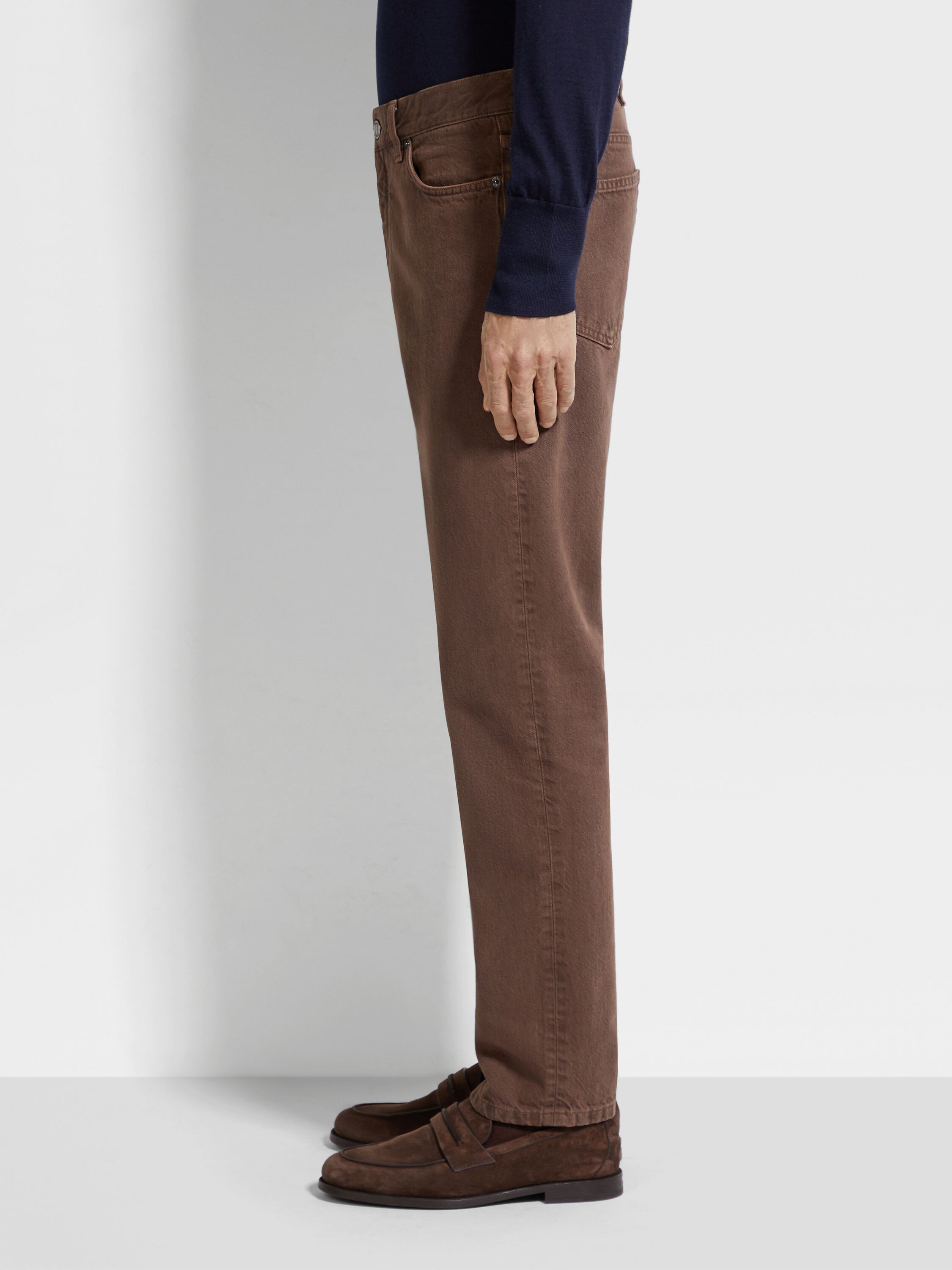 棕色 Roccia 长裤 产品细节图 #3