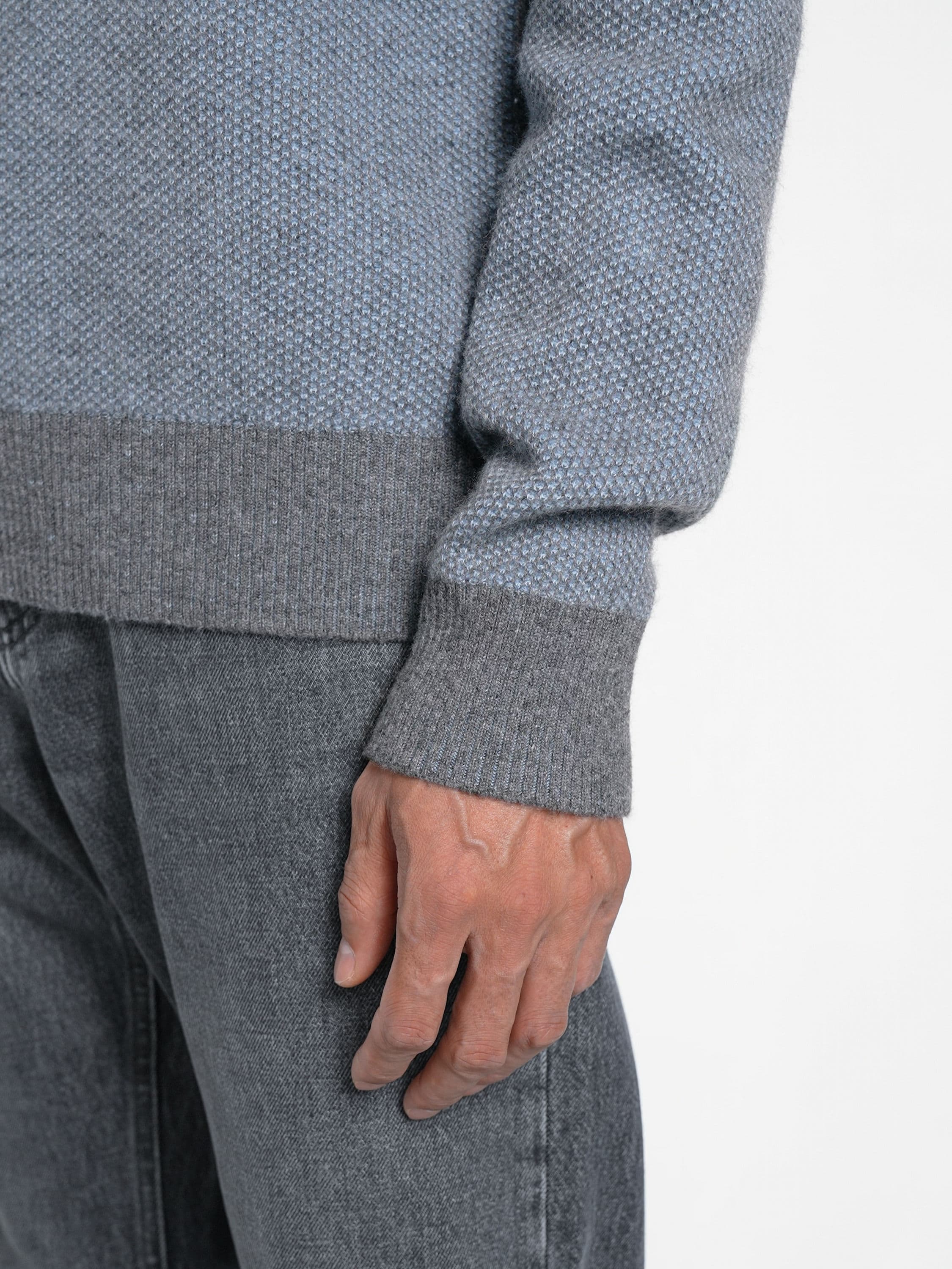 Light Blue Oasi Cashmere Crewneck