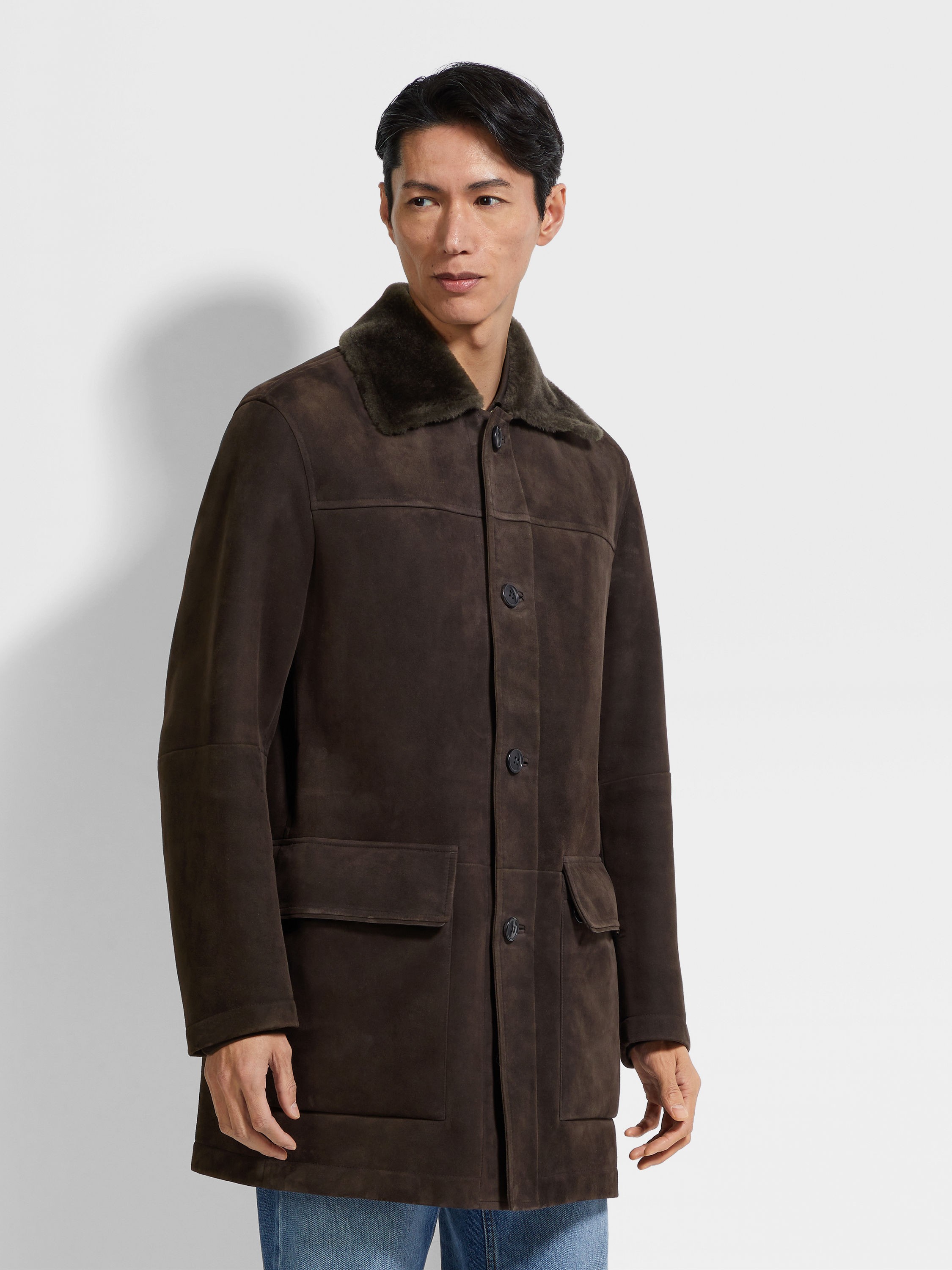 Shearling Coat Product detail photo #3