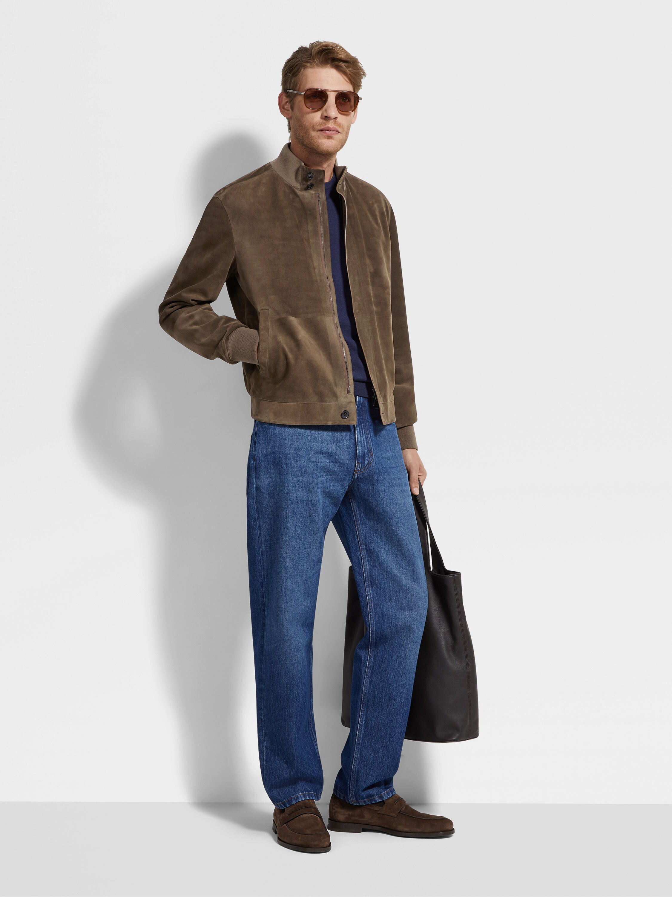 Leather Blouson Product detail photo #1