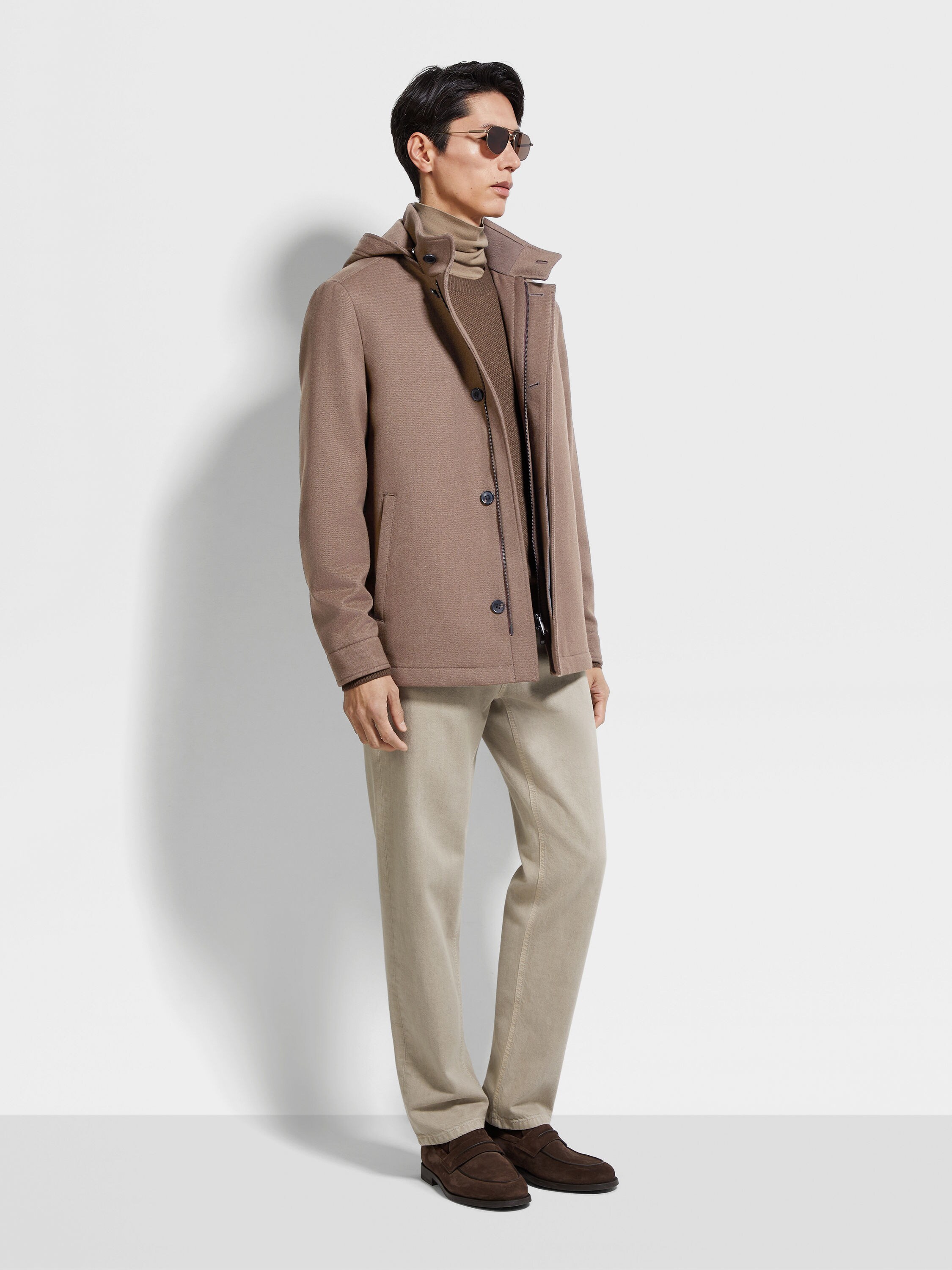 Wool and Cashmere Jacket Product detail photo #1