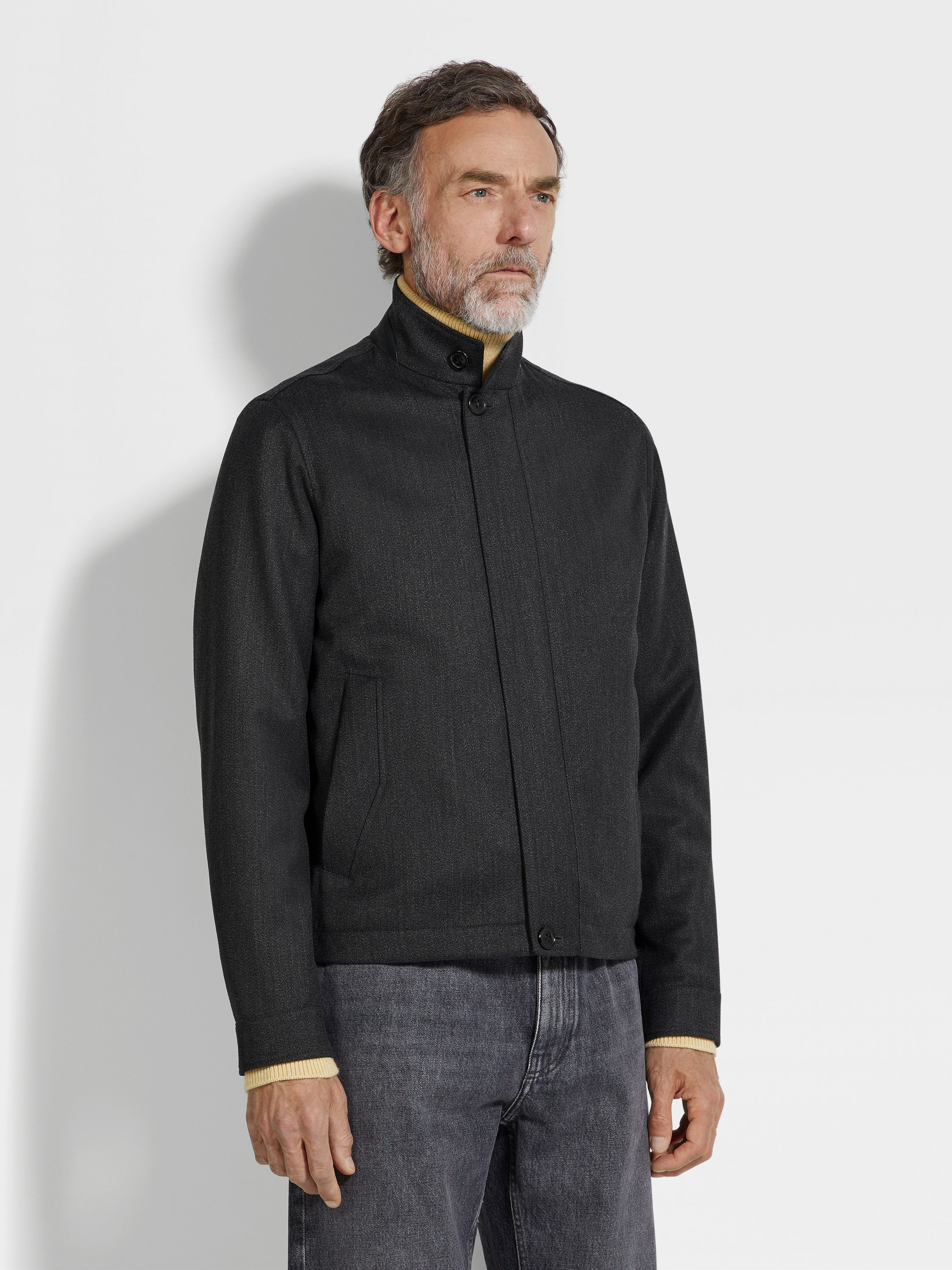 Wool Blouson Product detail photo #3