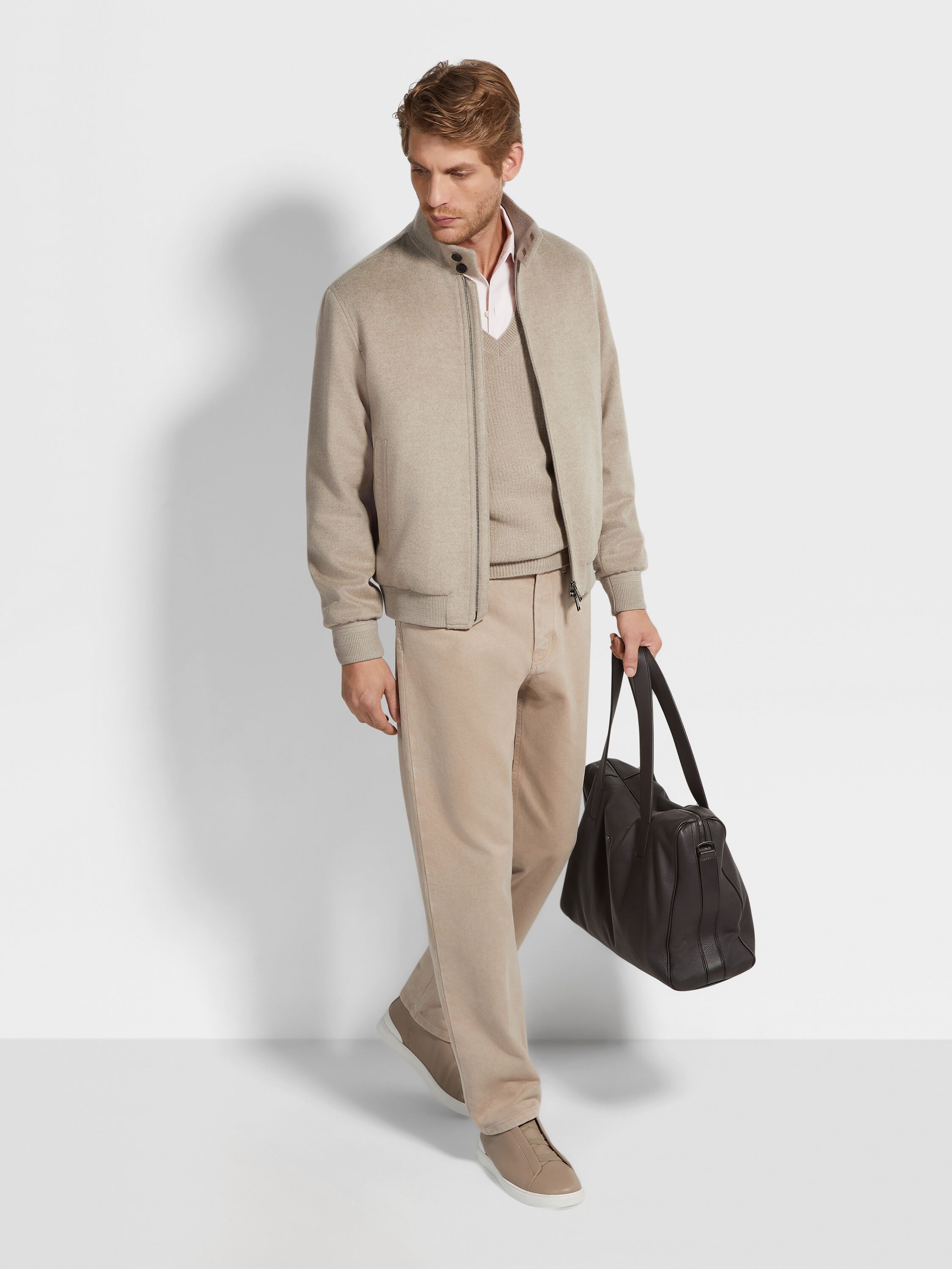 Oasi Cashmere Elements Blouson Product detail photo #1