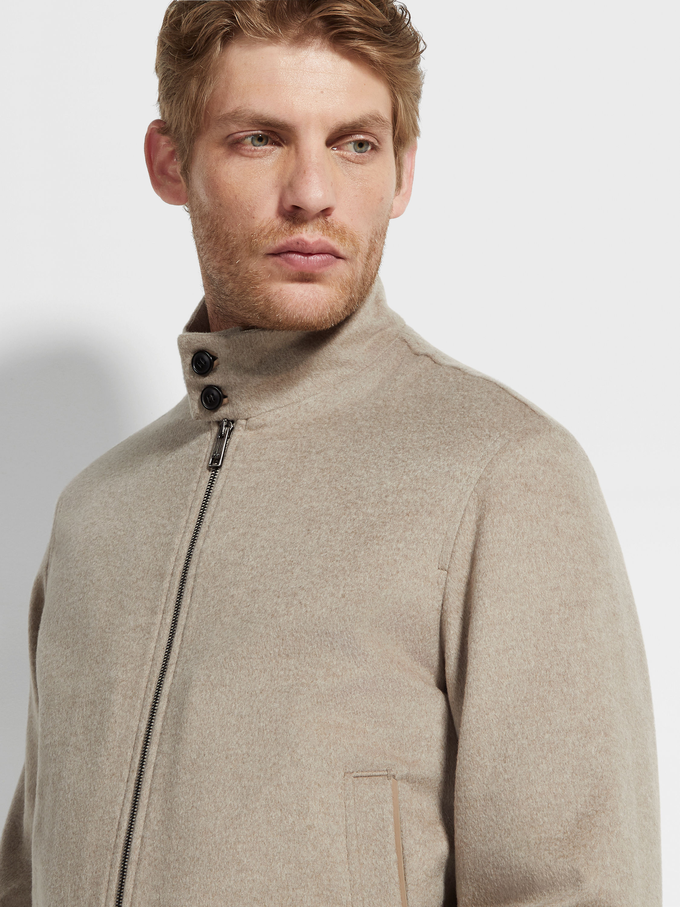 Oasi Cashmere Elements Blouson Product detail photo #2