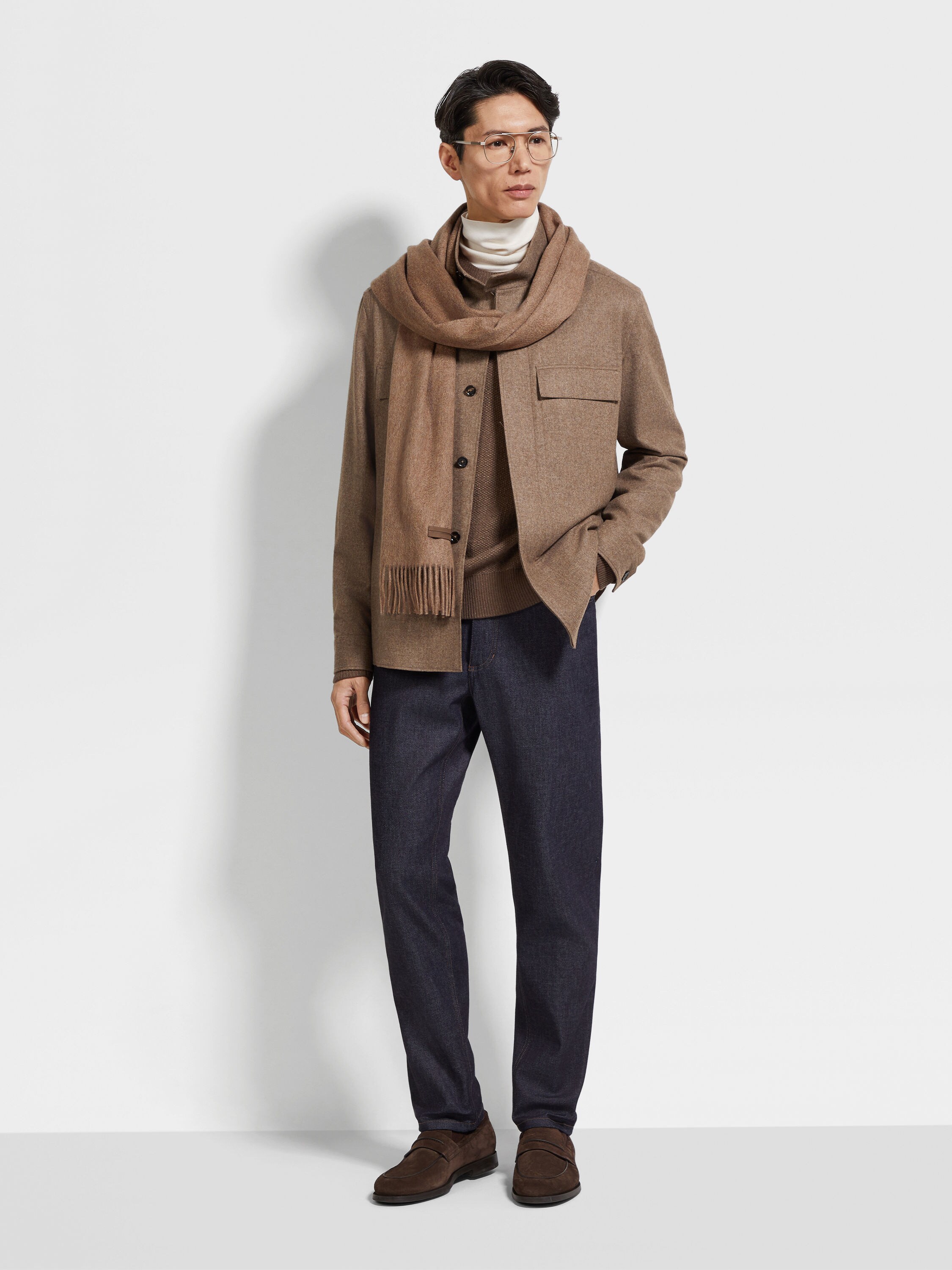 Oasi Cashmere Overshirt Product detail photo #1