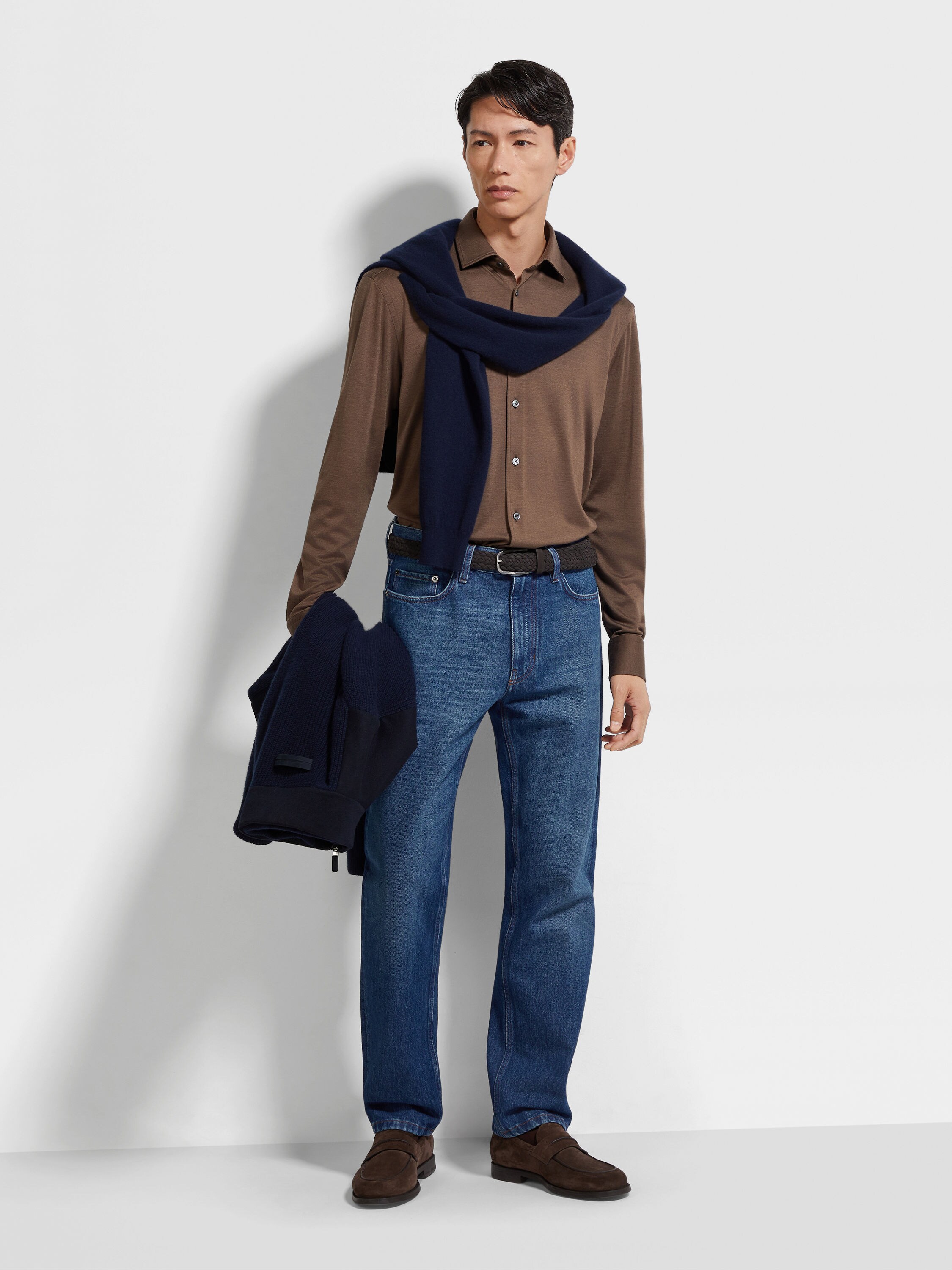 Cashmere and Silk Shirt Product detail photo #1