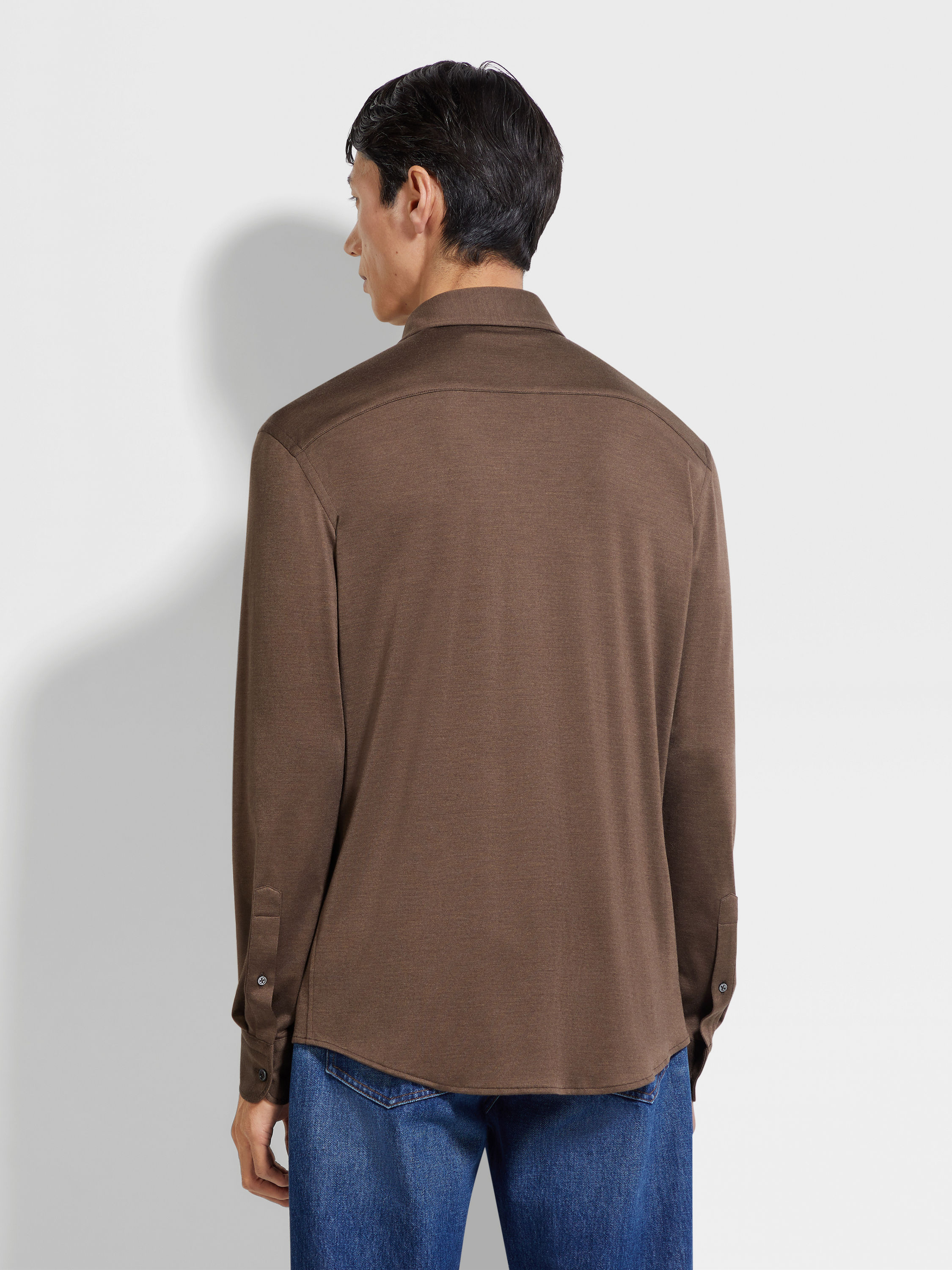 Cashmere and Silk Shirt Product detail photo #4