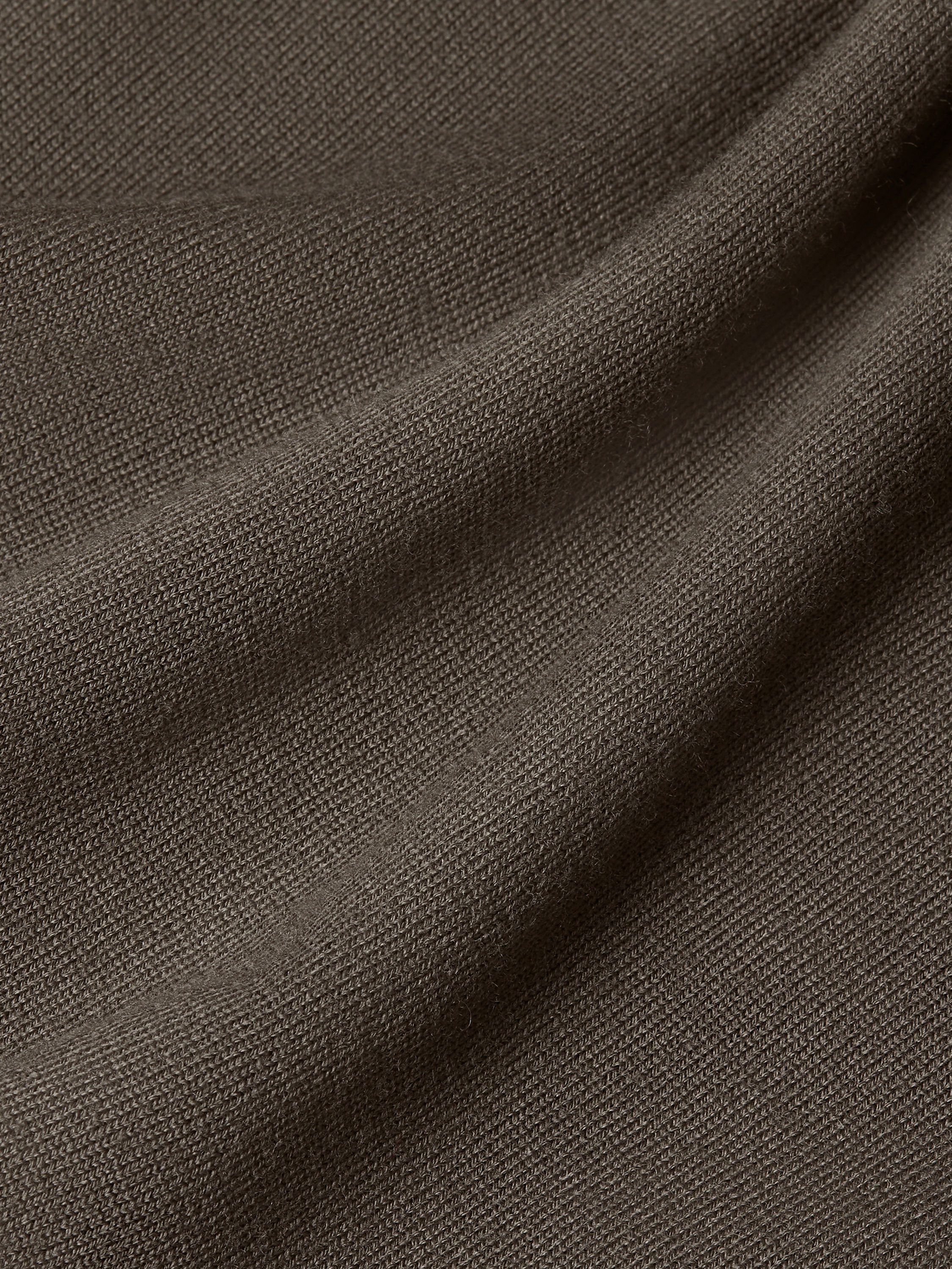 Dark Taupe Vellus Aureum Crewneck Product detail photo #4