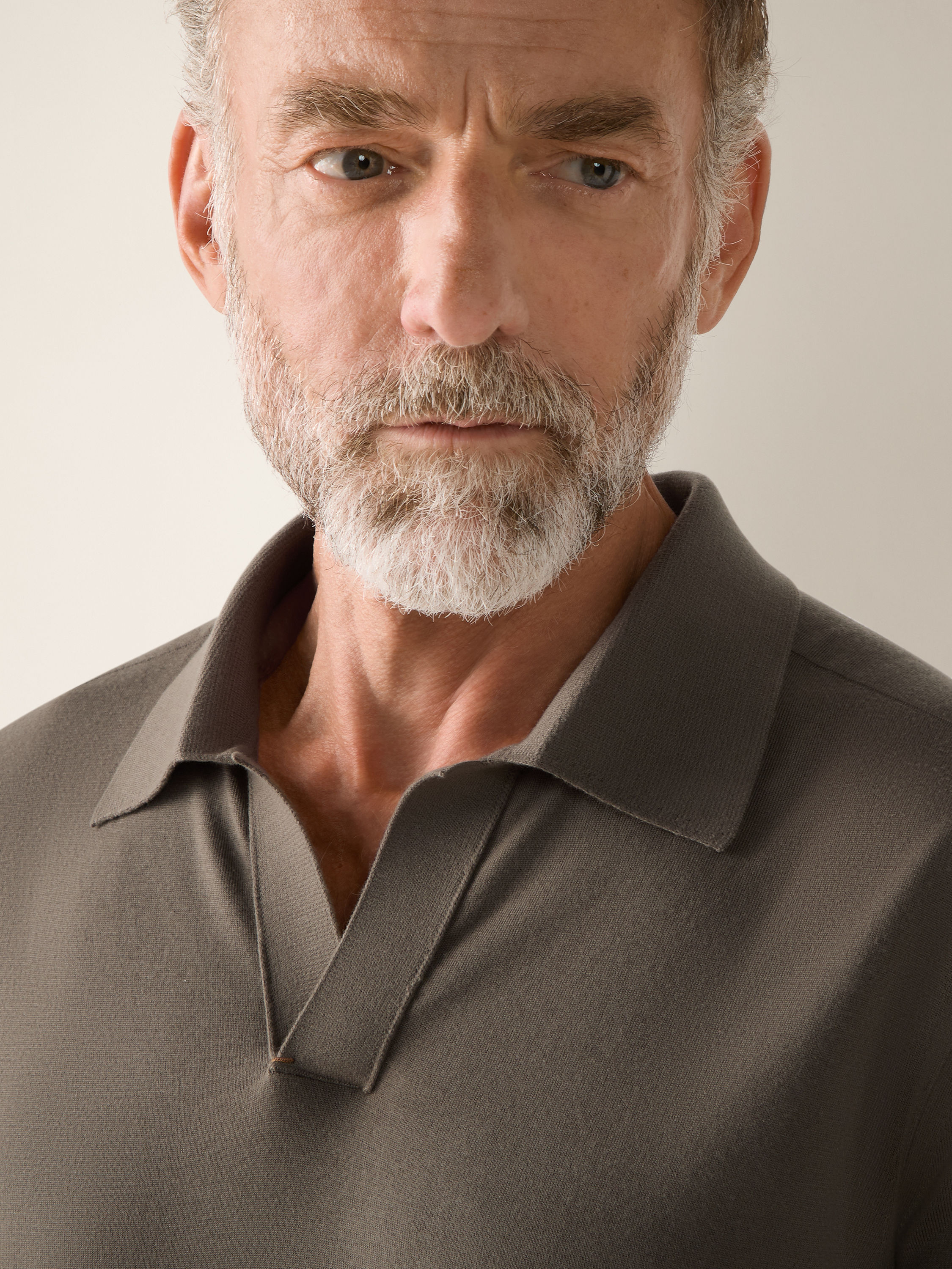 深灰褐色 Vellus Aureum Polo 衫 产品细节图 #1