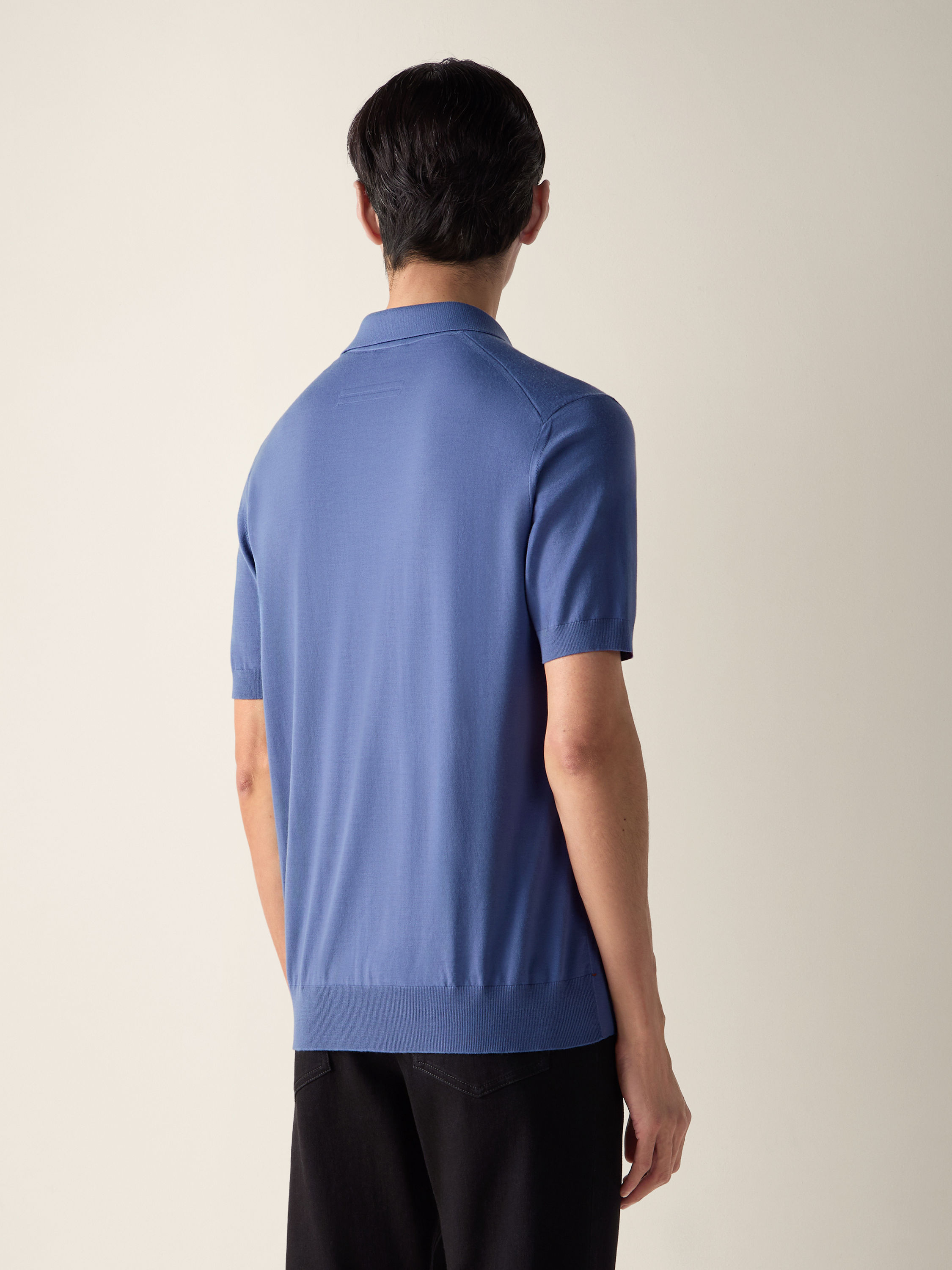 丁香紫 Vellus Aureum Polo 衫 产品细节图 #4