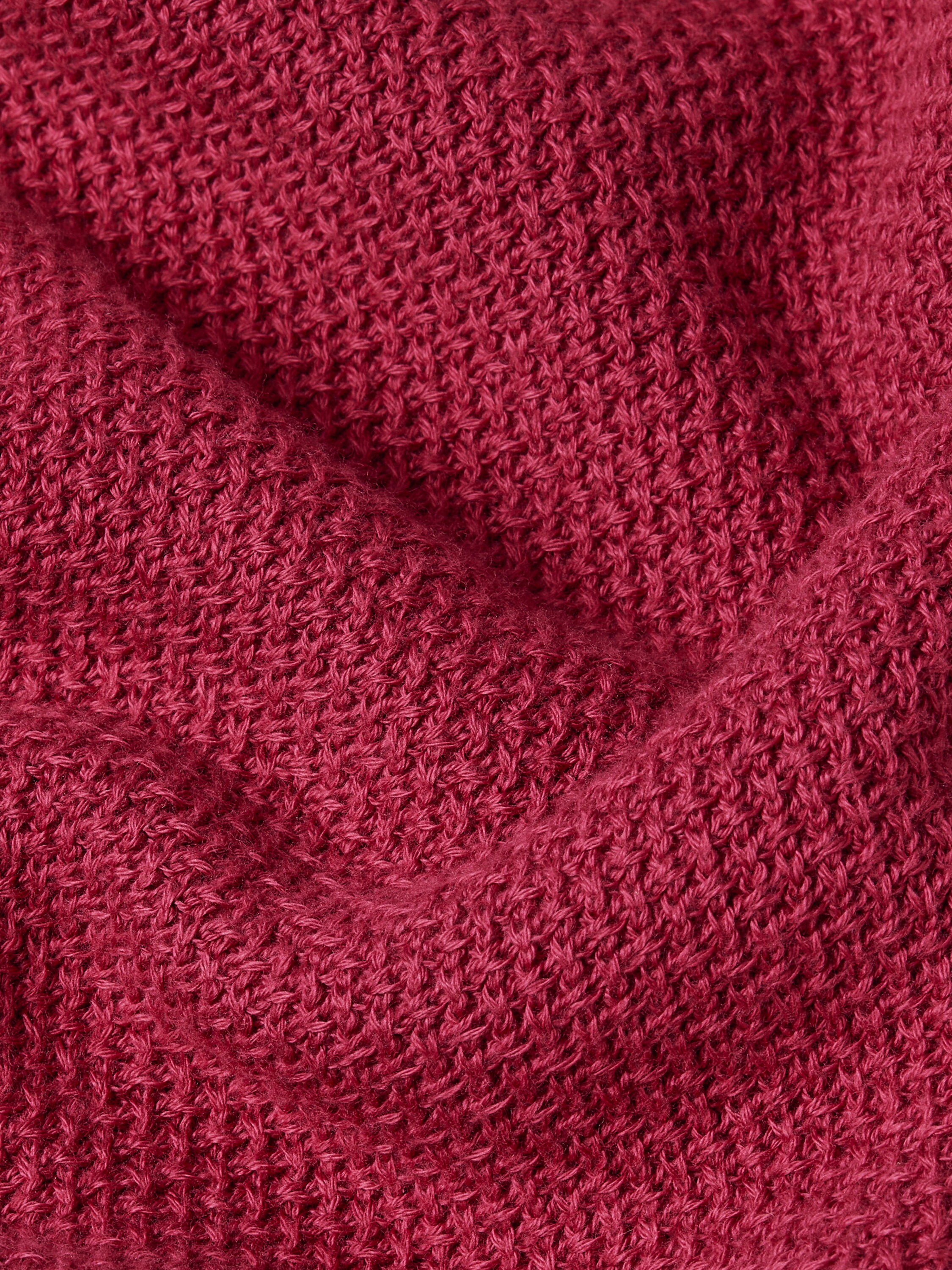 深粉色 Premium Cotton 棉质 Polo 衫 产品细节图 #4