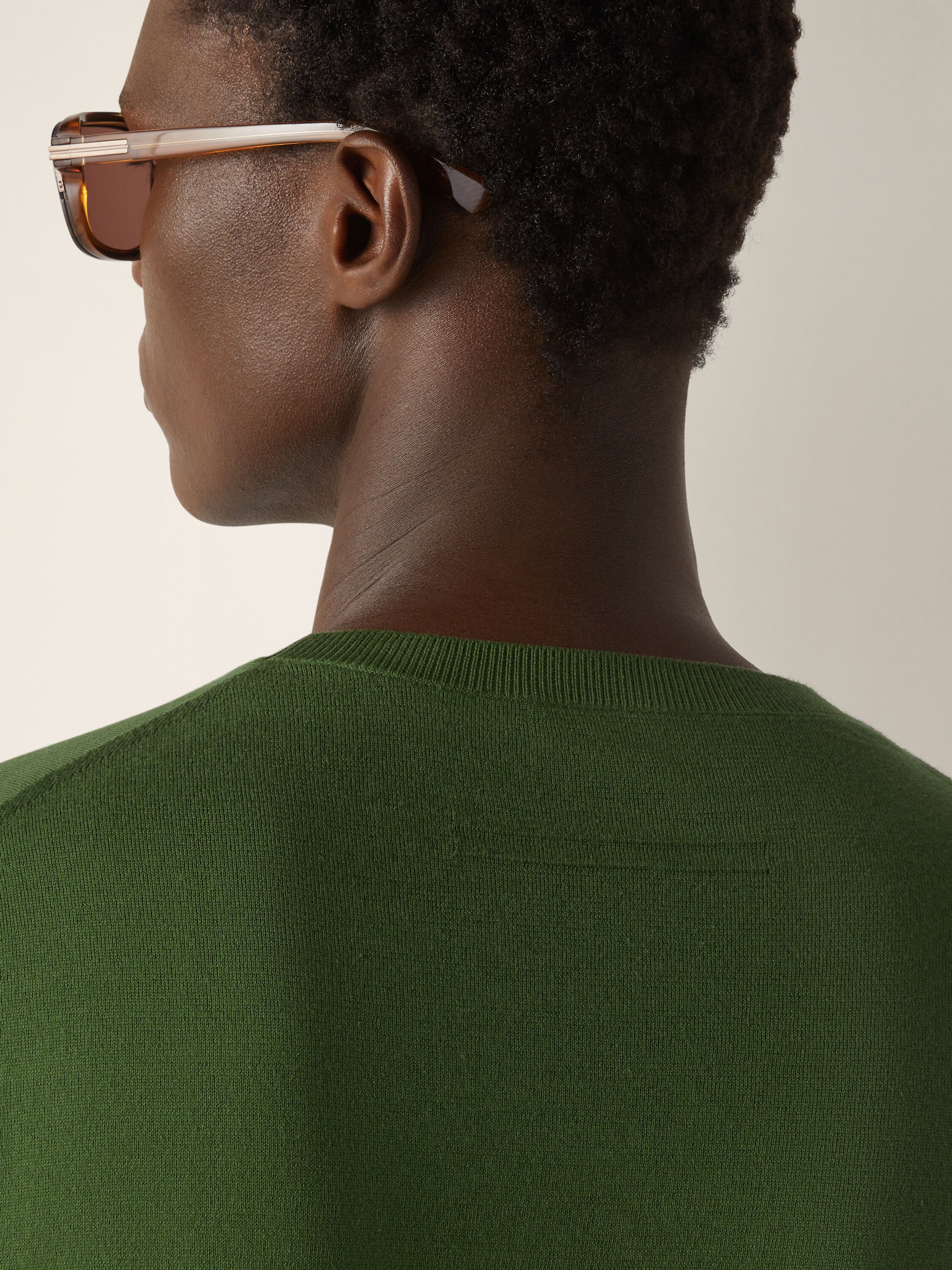 Pine Green Premium Cotton T-shirt Product detail photo #1