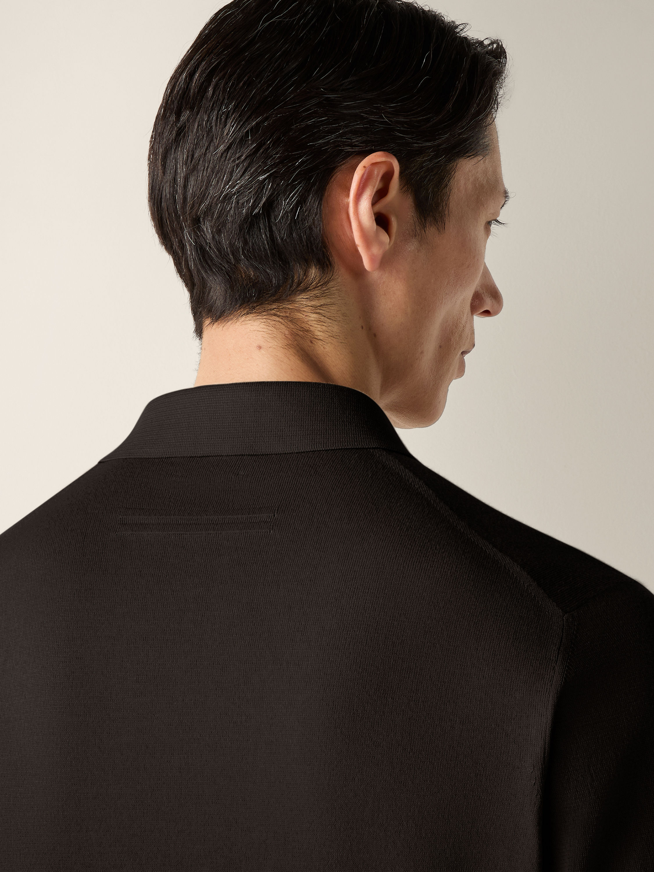 深棕色 Premium Cotton 棉质 Polo 衫 产品细节图 #1