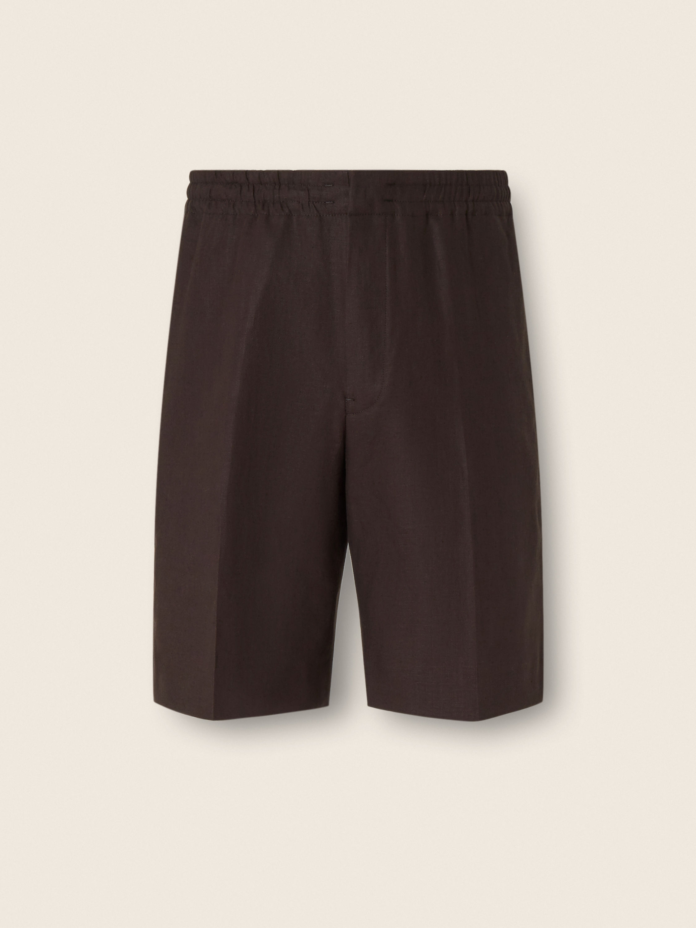 深棕色 Oasi Lino 短裤 产品主图