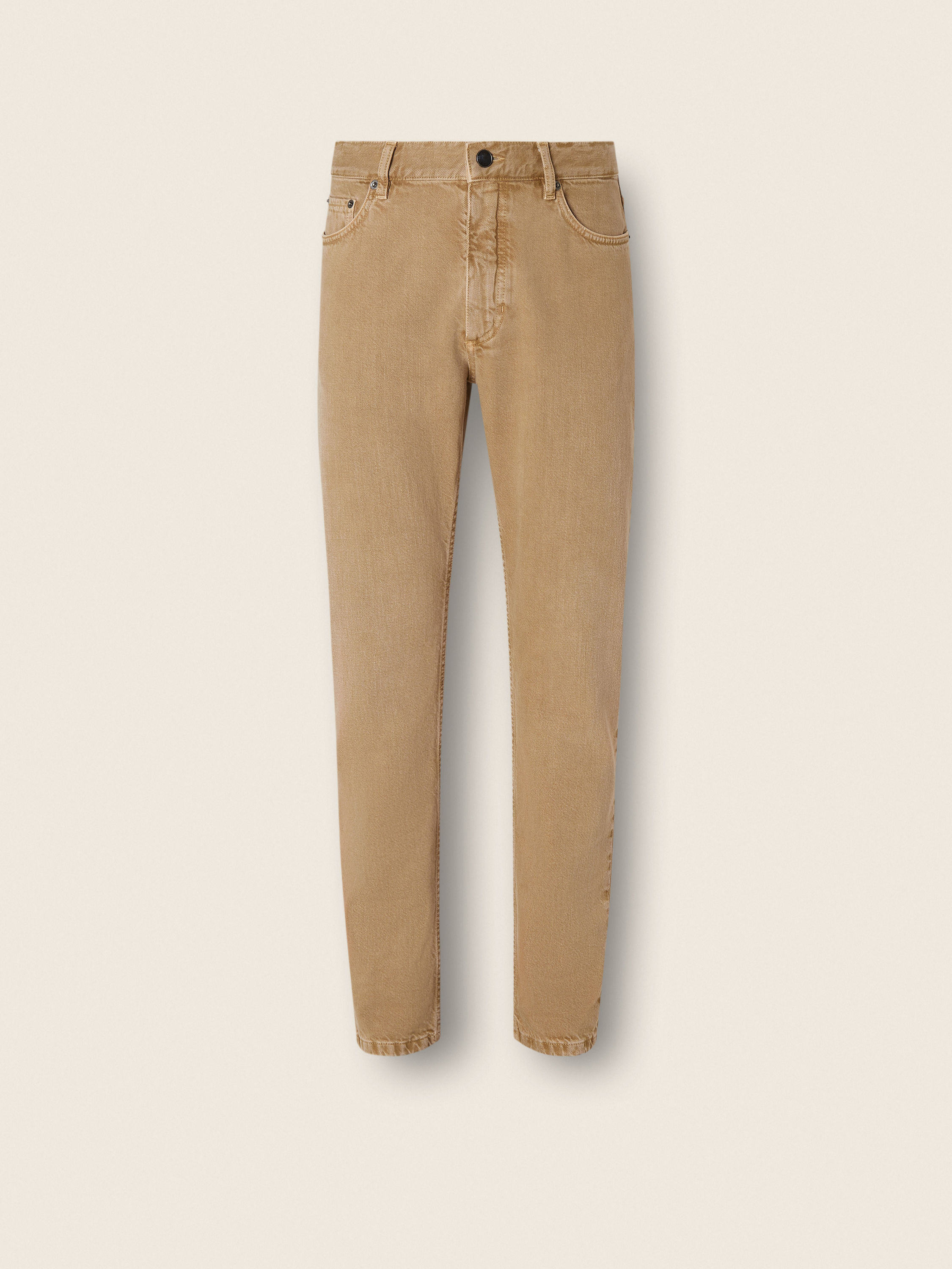 Beige Cotton Roccia Pants Main product photo