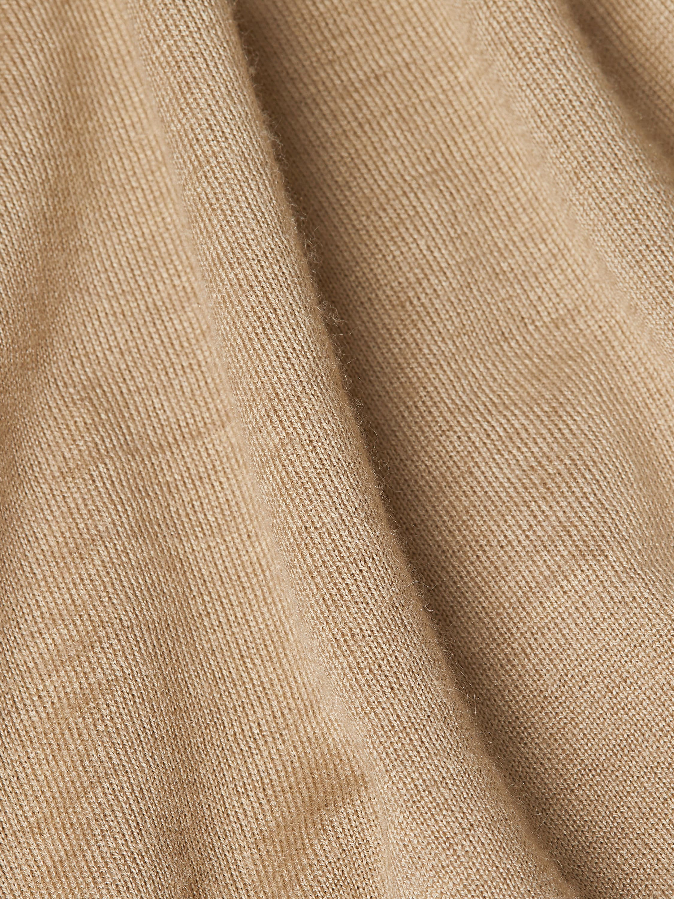 Beige Mélange Cashseta Crewneck Product detail photo #4