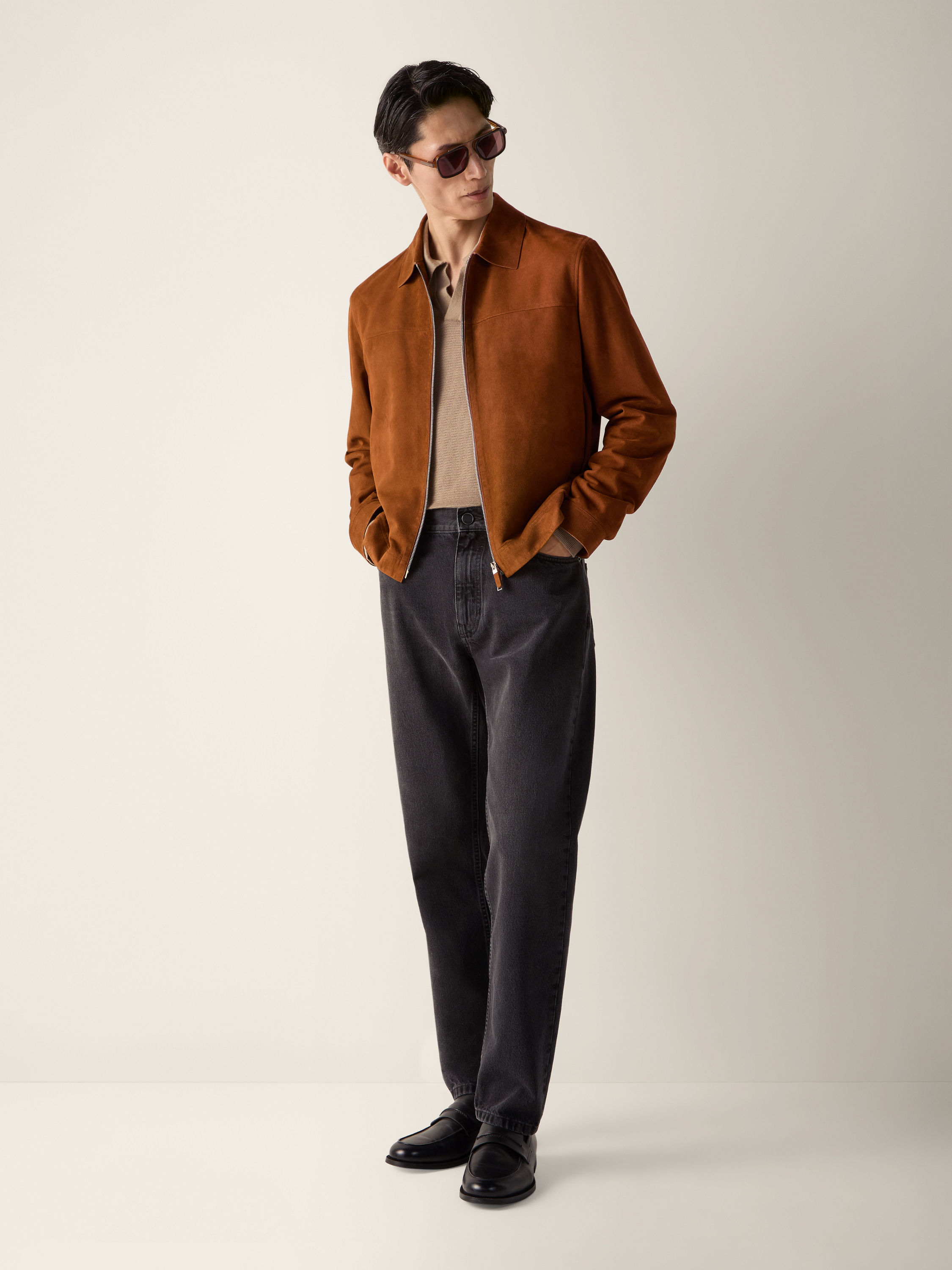 Suede Blouson Product detail photo #1