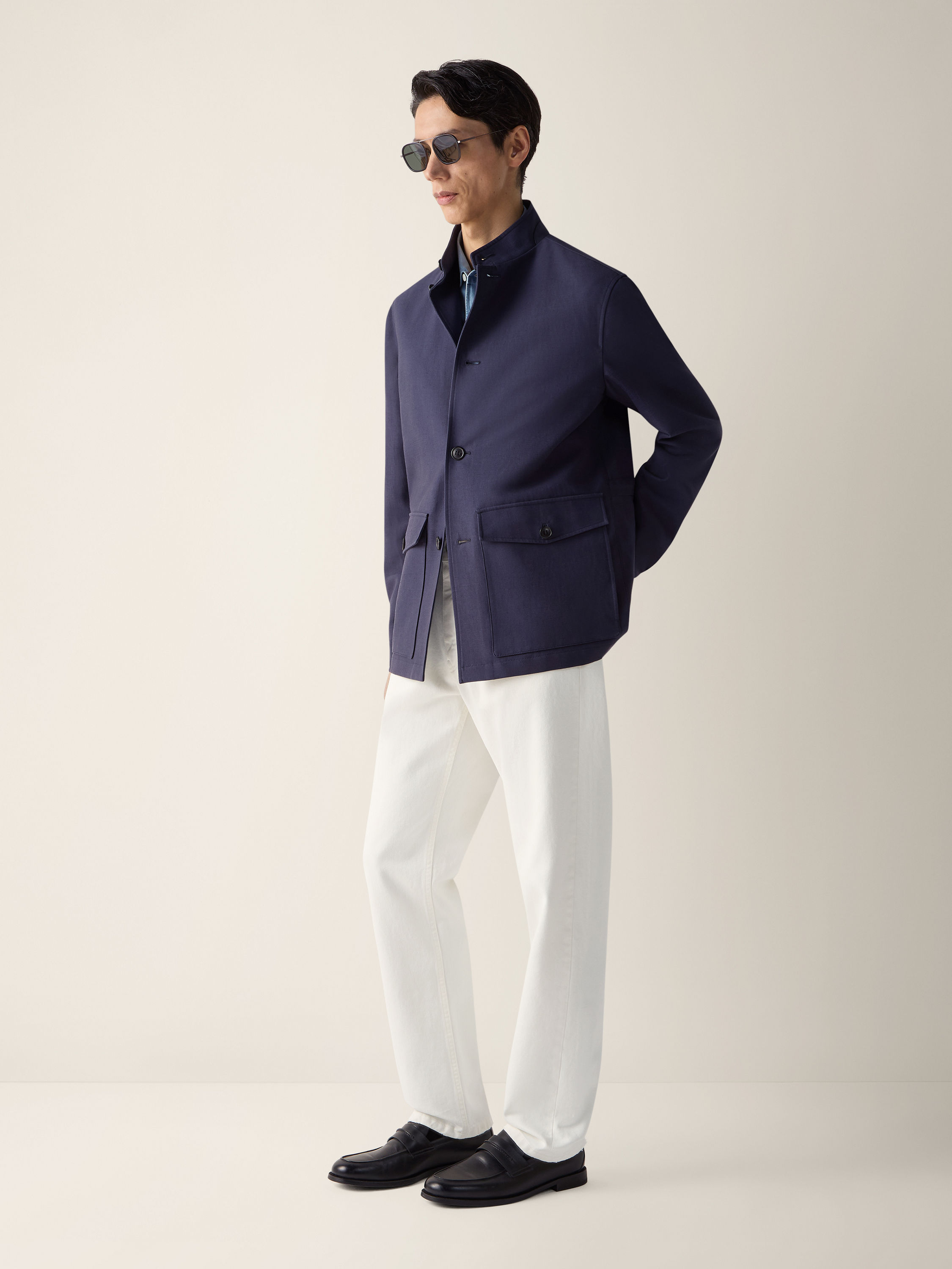 Cotton and Hemp Chore Coat Product detail photo #1