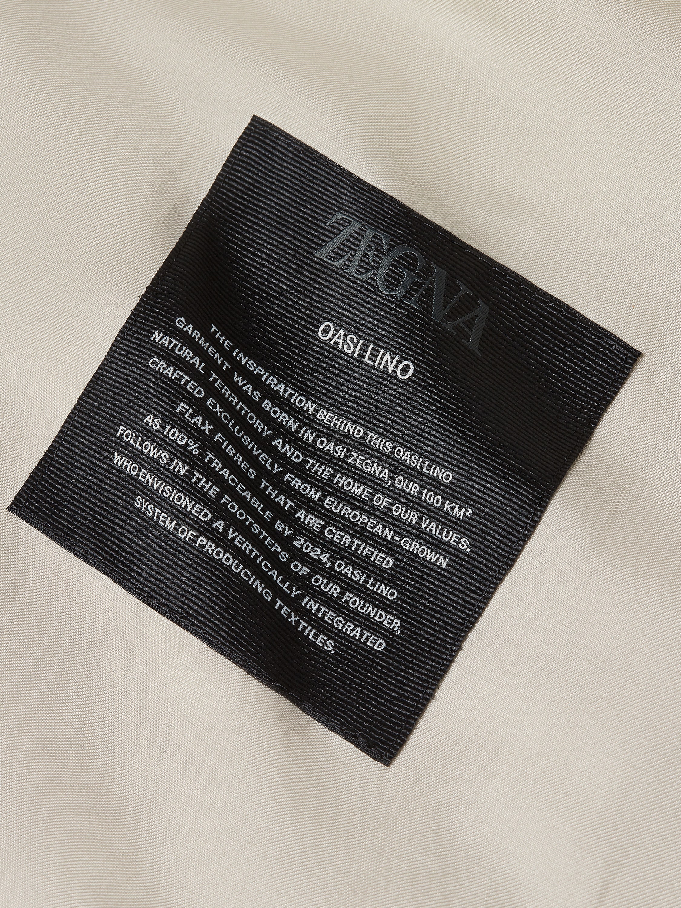 Oasi Lino Blouson Product detail photo #2