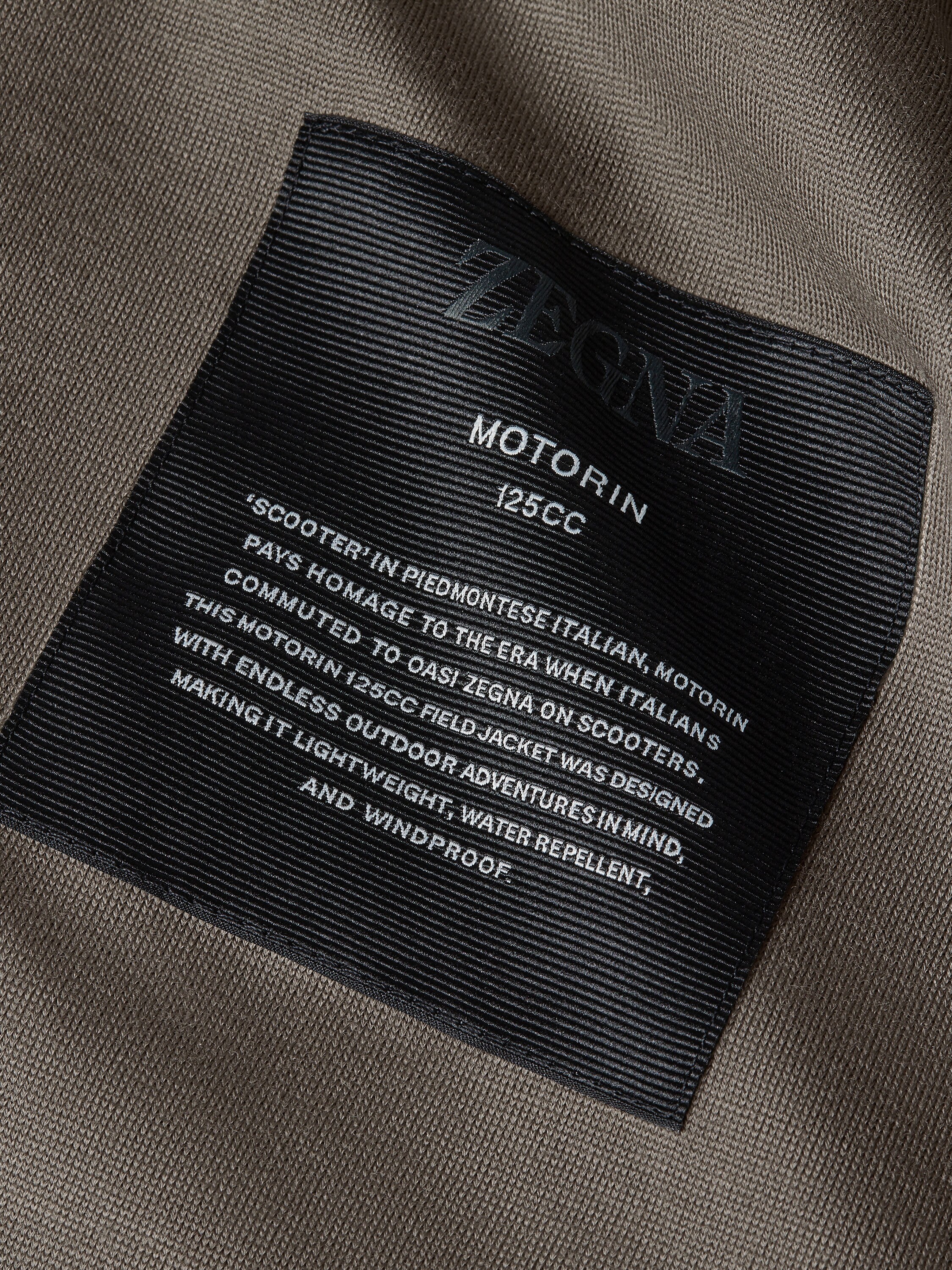 Microfiber Motorin 125cc Field Jacket Product detail photo #2