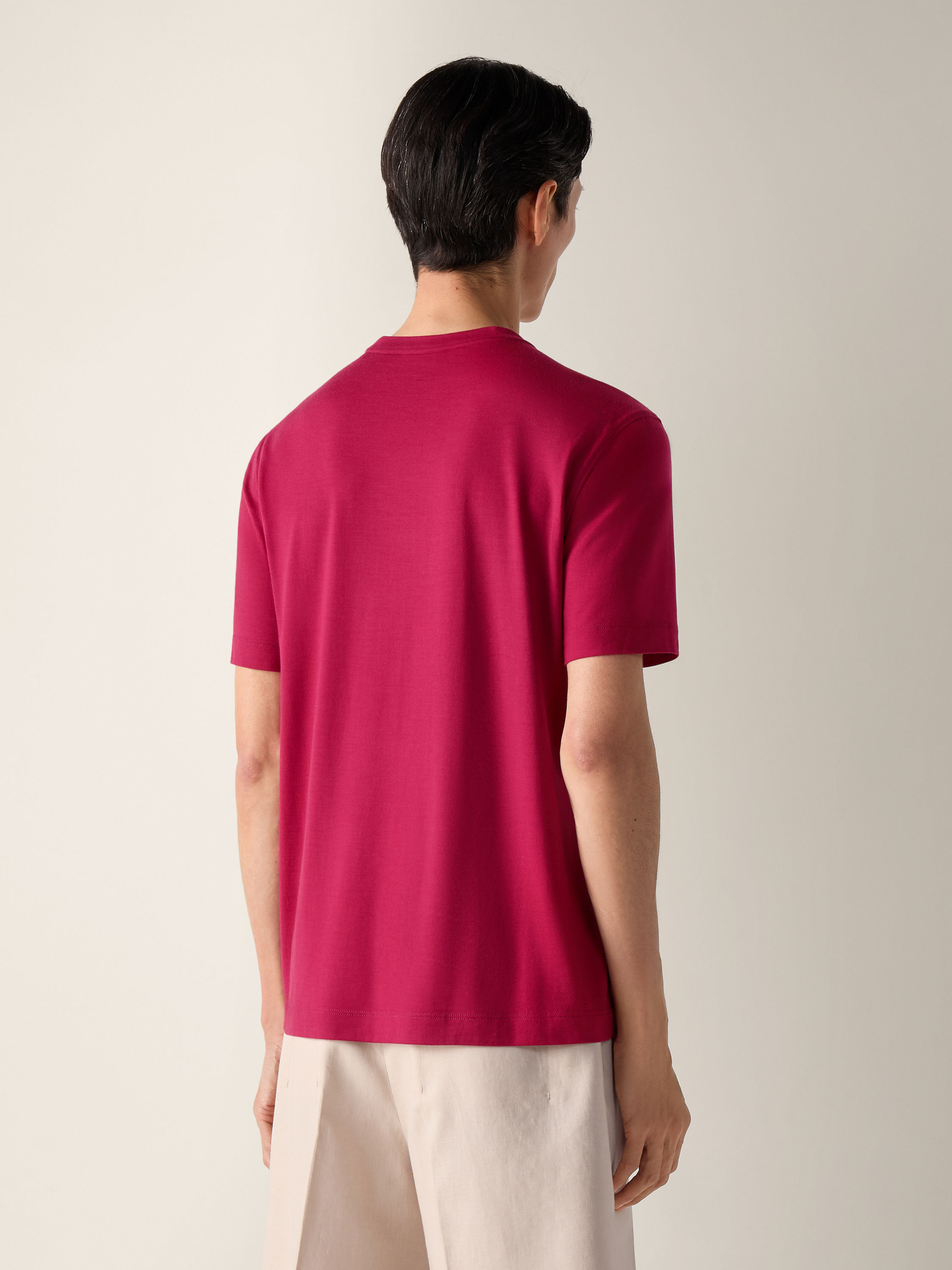 深粉色 Vellus Aureum T 恤 产品细节图 #3