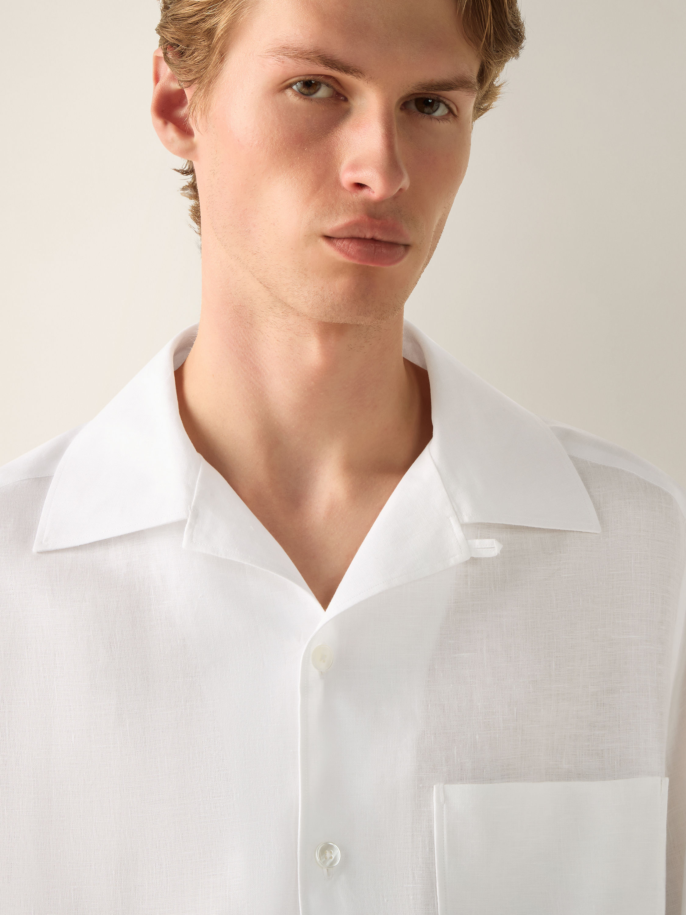 Oasi Lino Shirt Product detail photo #2