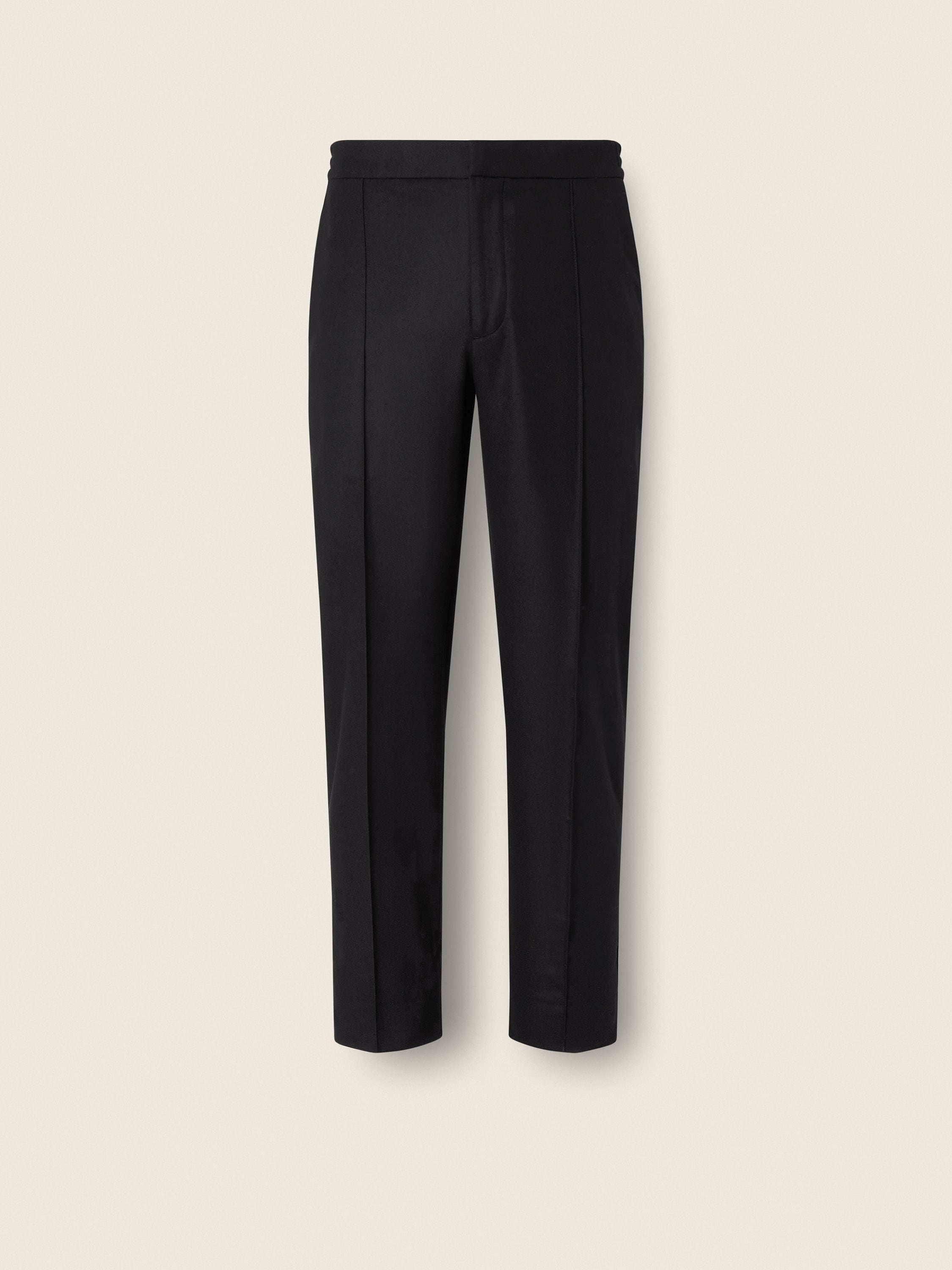 Black Wool Silk and Cashmere Pants Main product photo