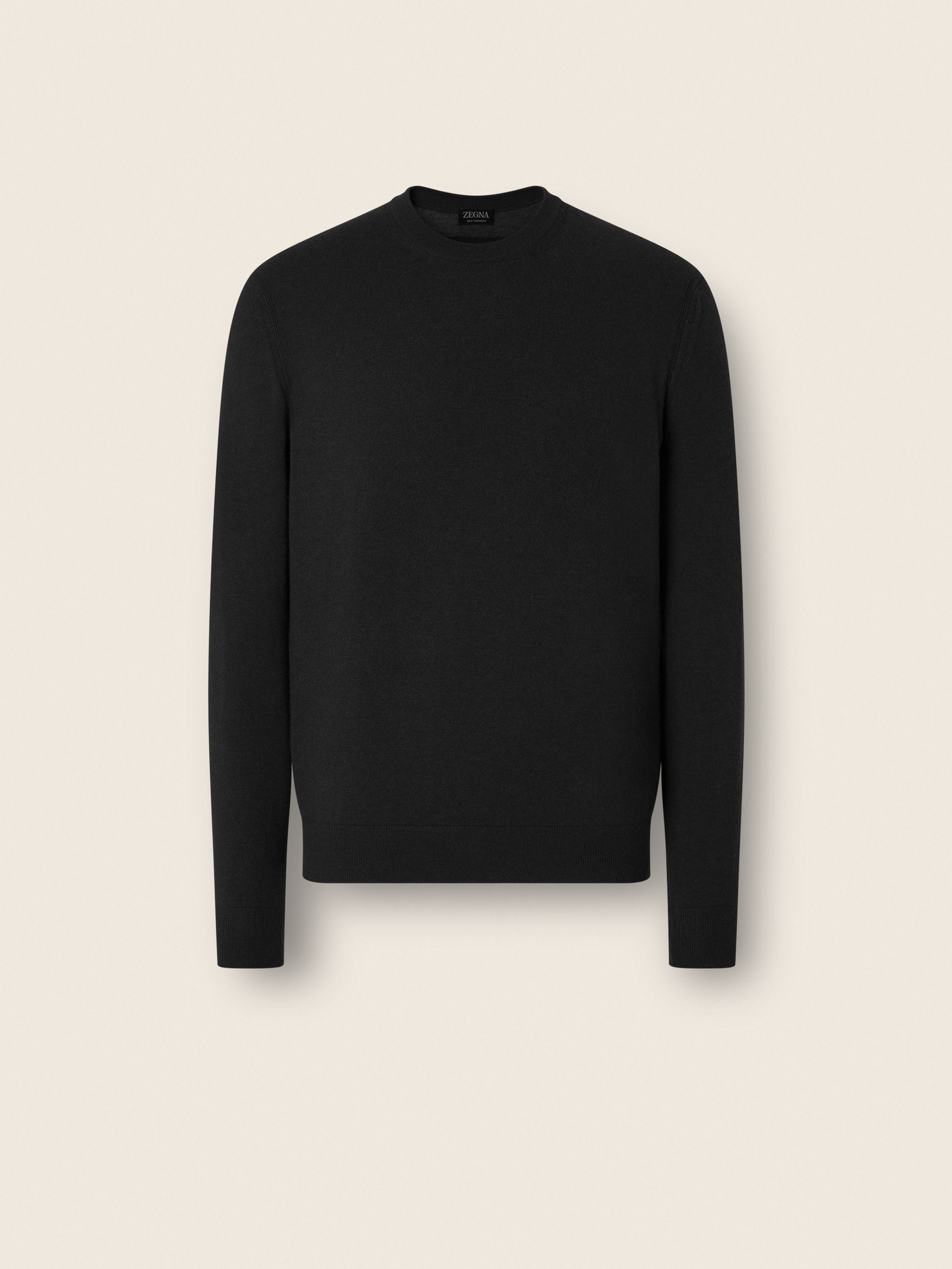 Black Oasi Cashmere Crewneck Main product photo