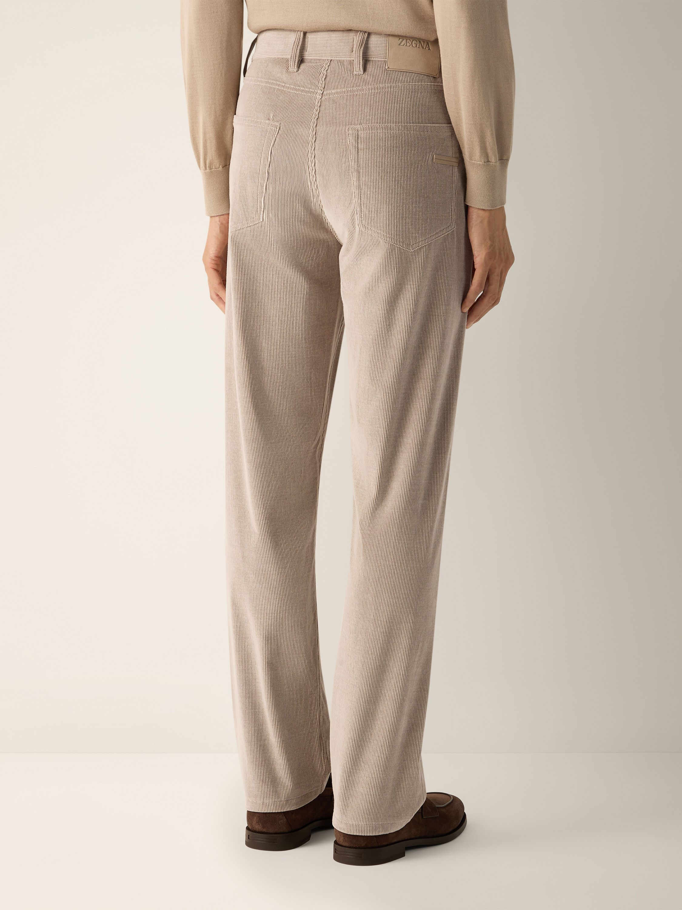 Light Taupe Cashco Roccia Pants Product detail photo #4