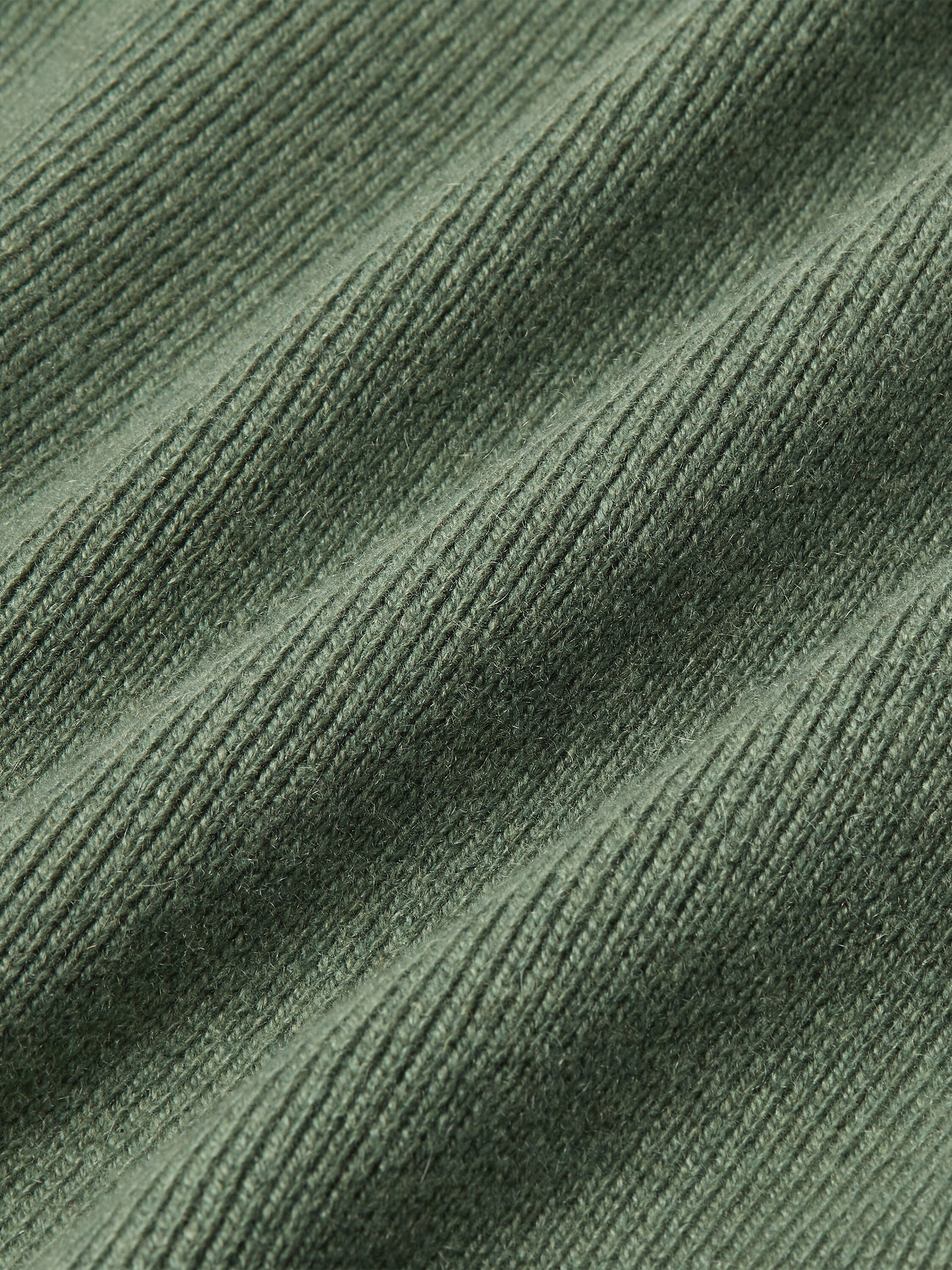 Light Green Mélange Oasi Cashmere Polo Shirt Product detail photo #3