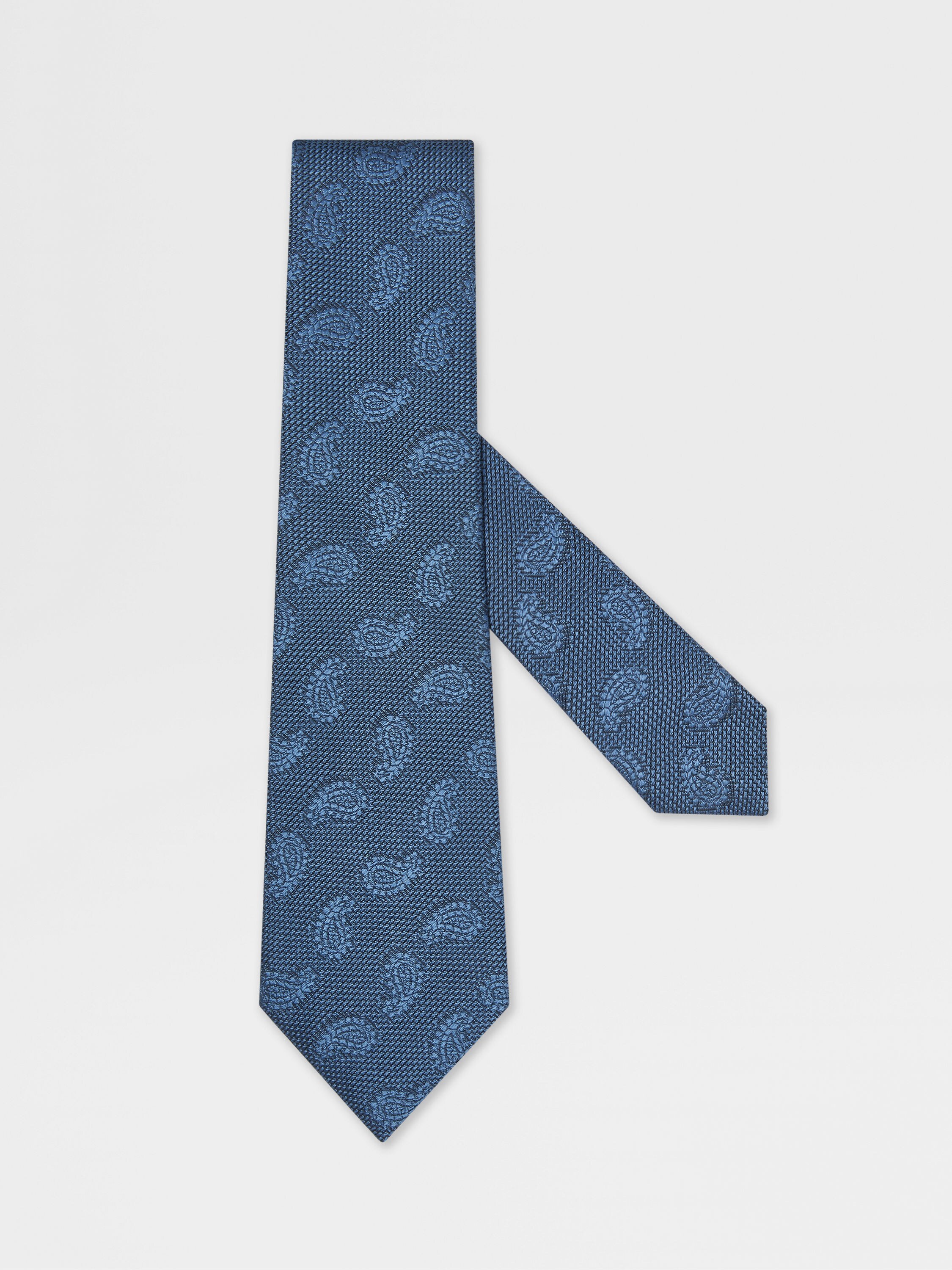Light Blue Silk Tie Main product photo