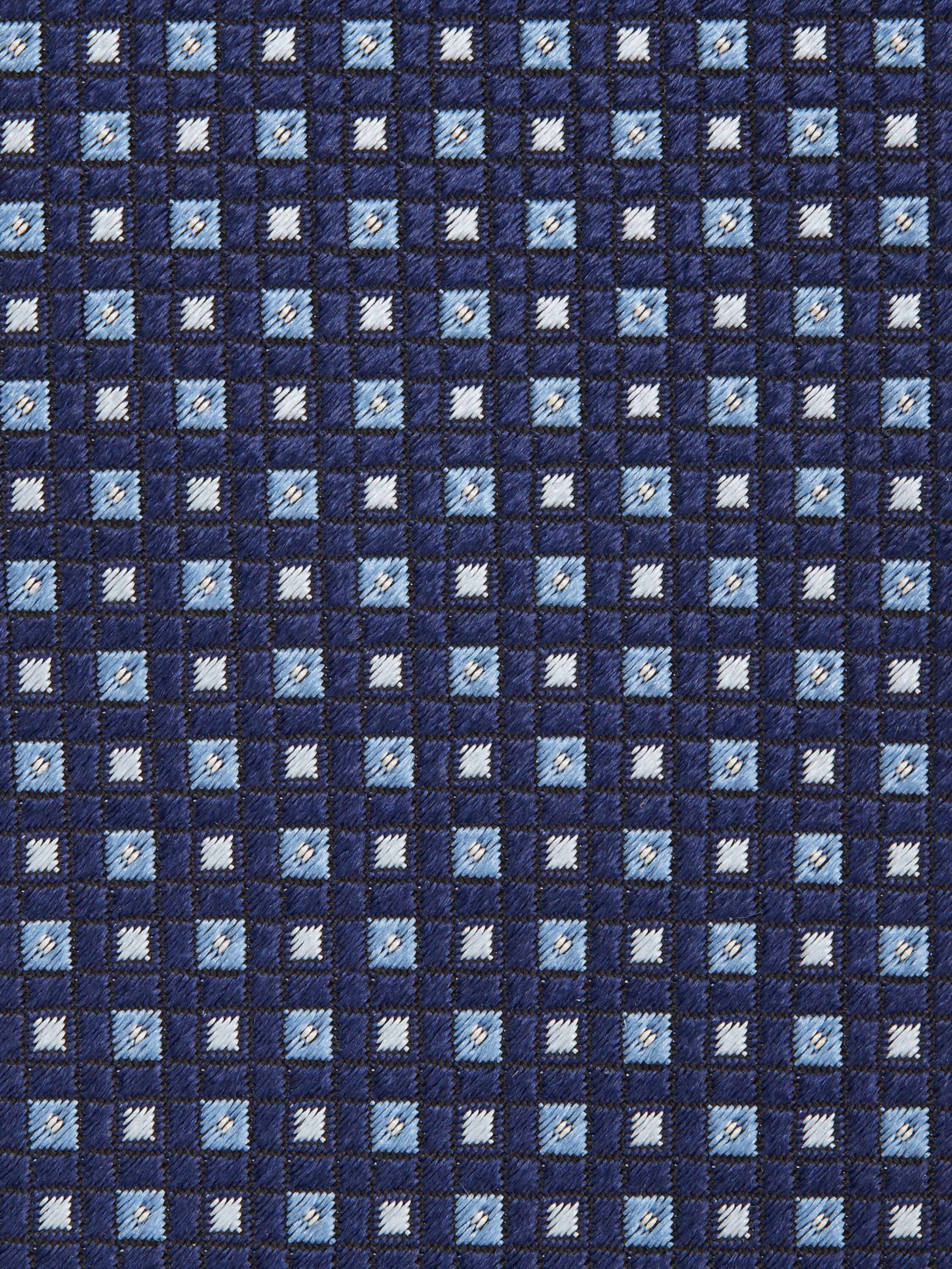 Dark Blue Silk Tie Product detail photo #1