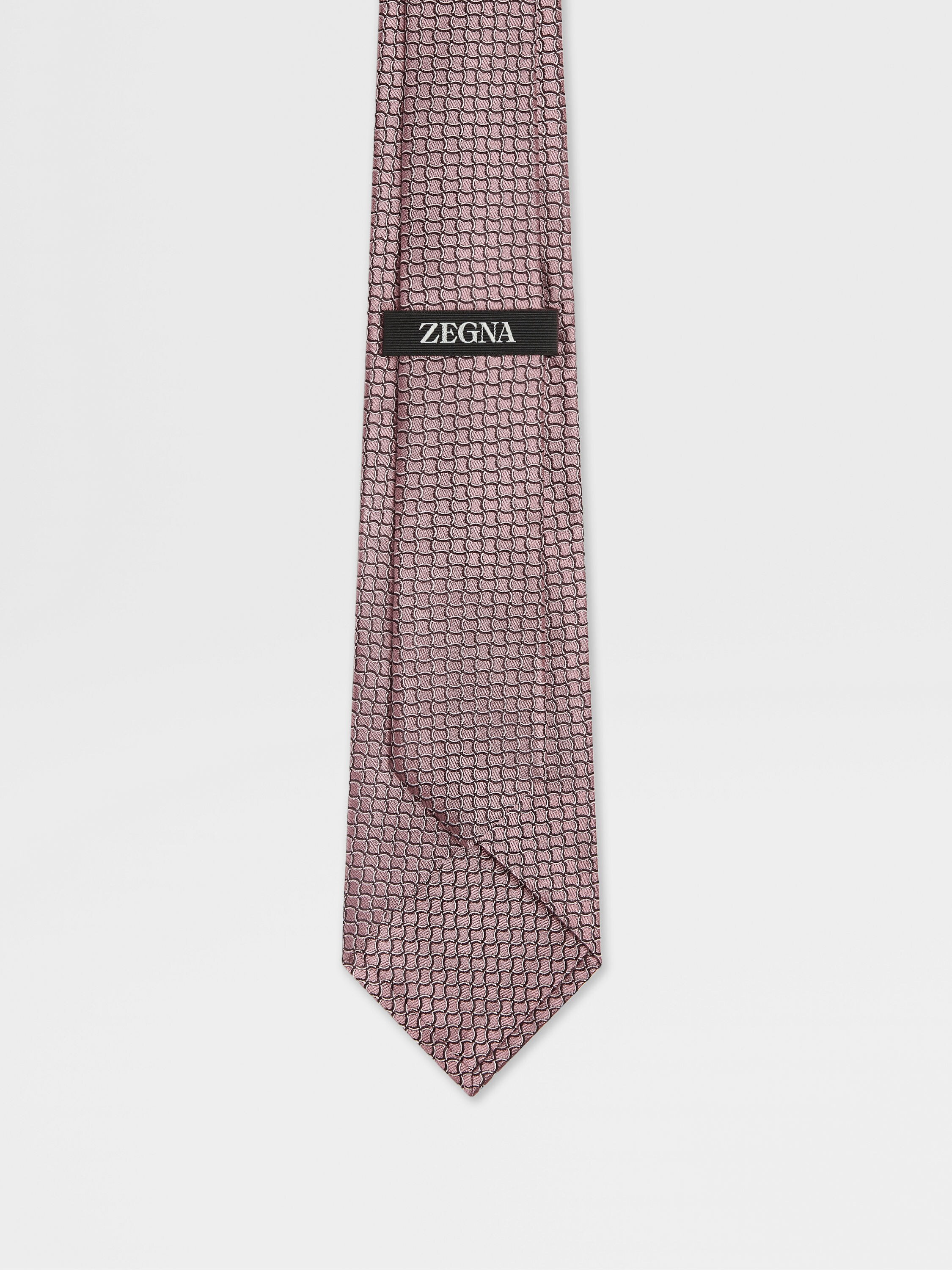 Light Pink Silk Tie Product detail photo #2