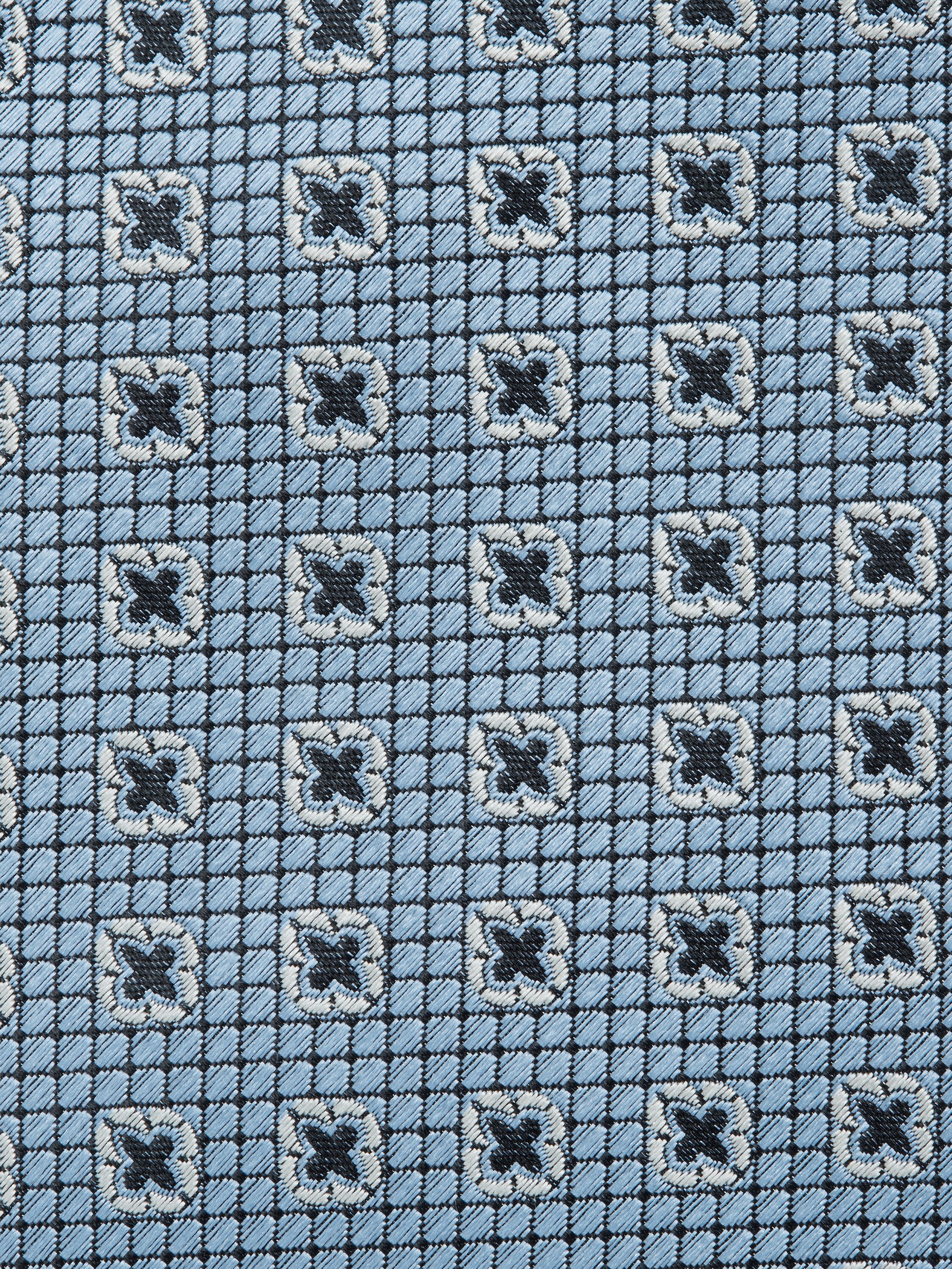 Light Blue Silk Tie Product detail photo #1