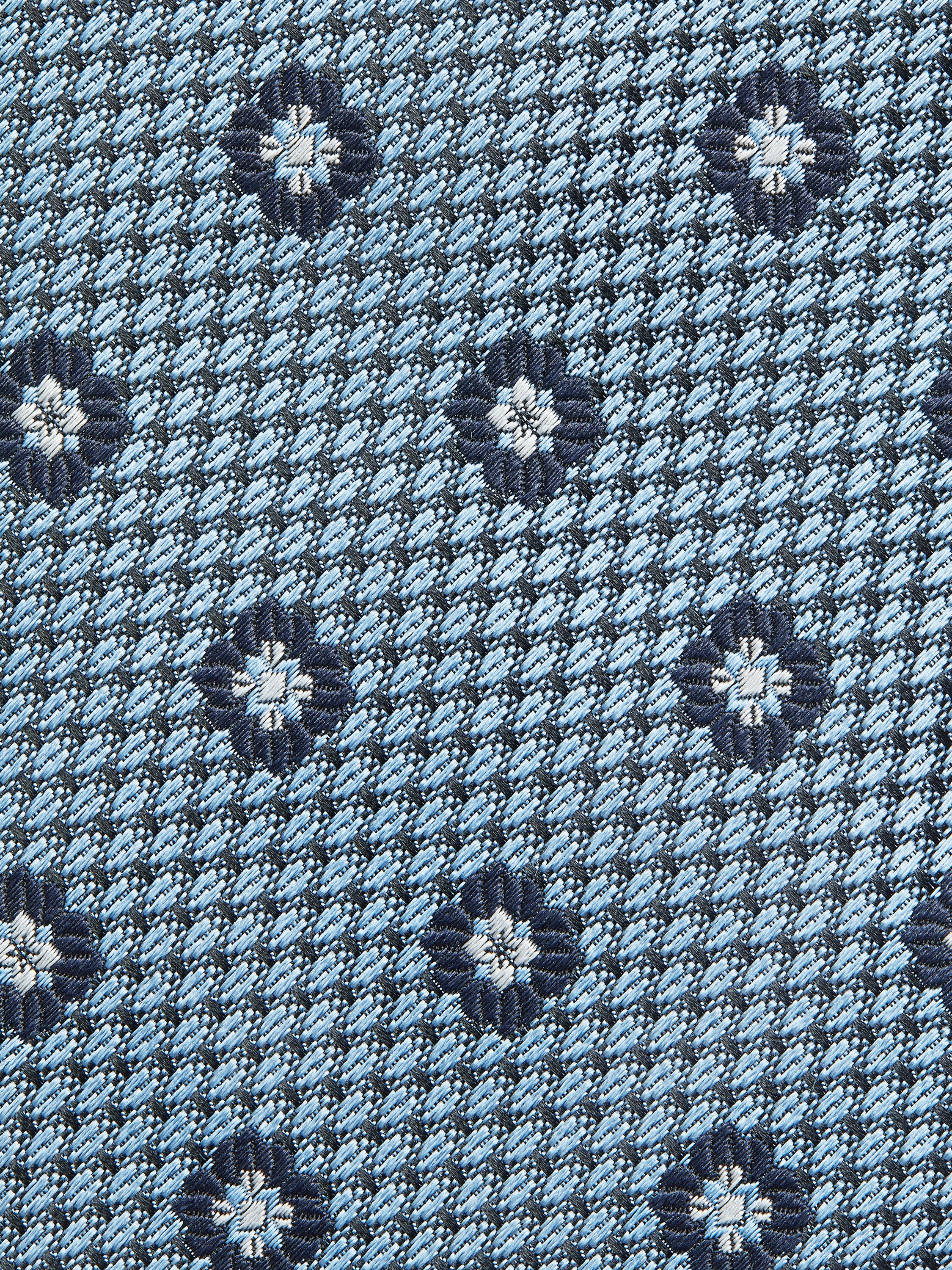 浅蓝色桑蚕丝领带 產品細節圖 #1