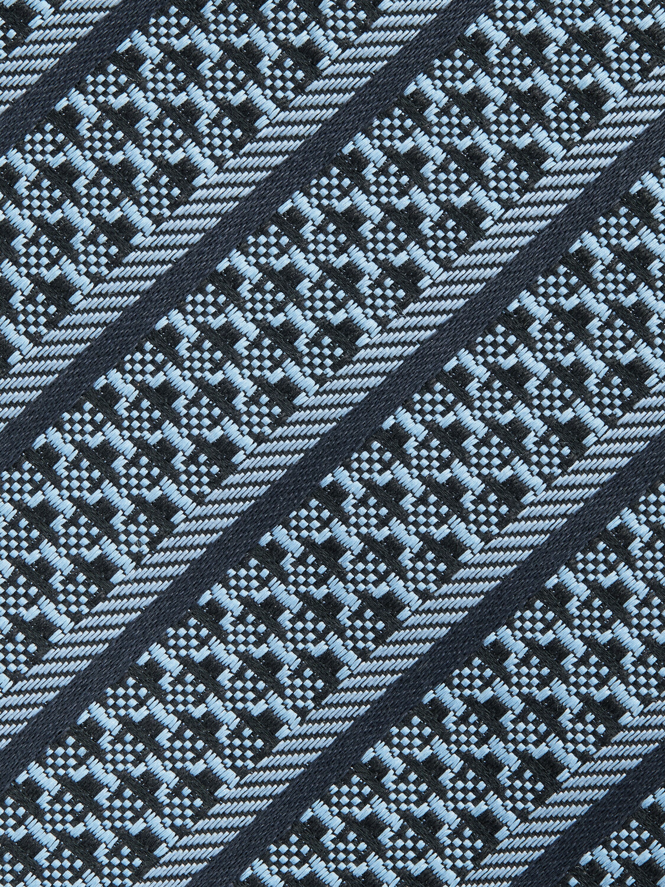 Light Blue Silk Tie Product detail photo #1