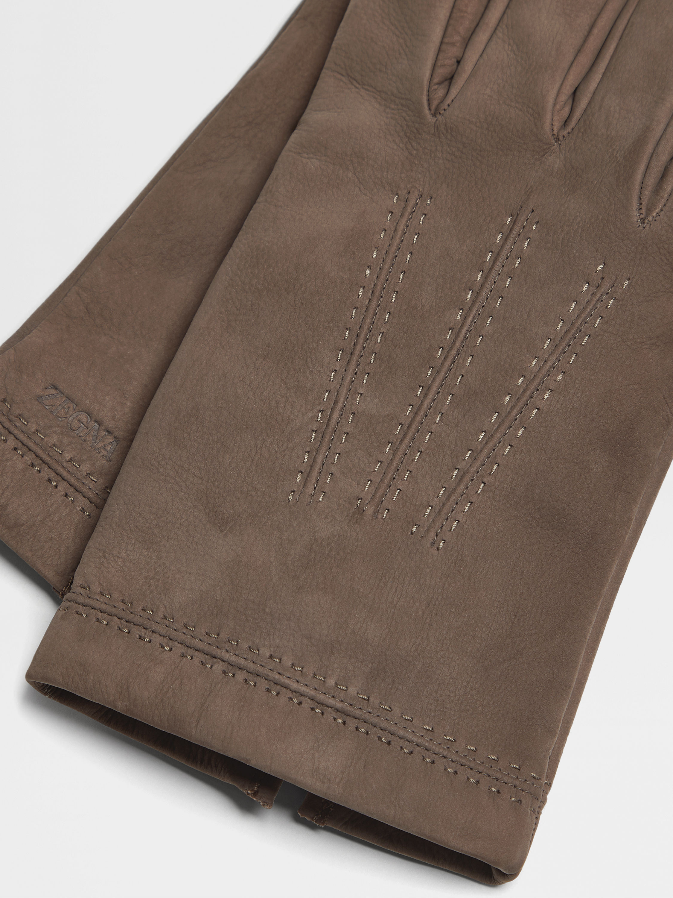 Brown SECONDSKIN Gloves Product detail photo #1