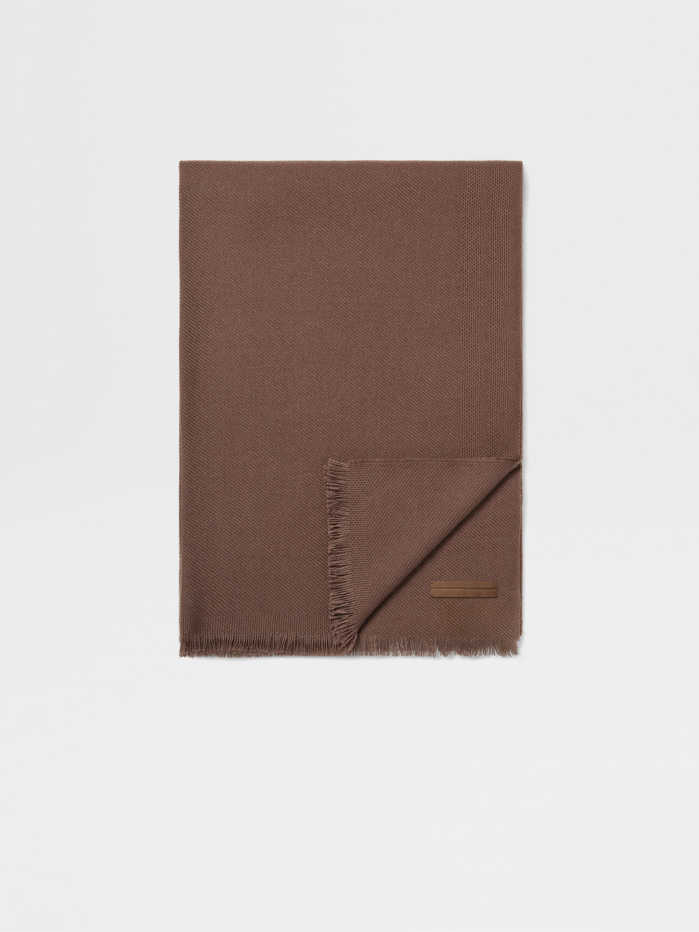 Brown Cashmere Scarf Main product photo