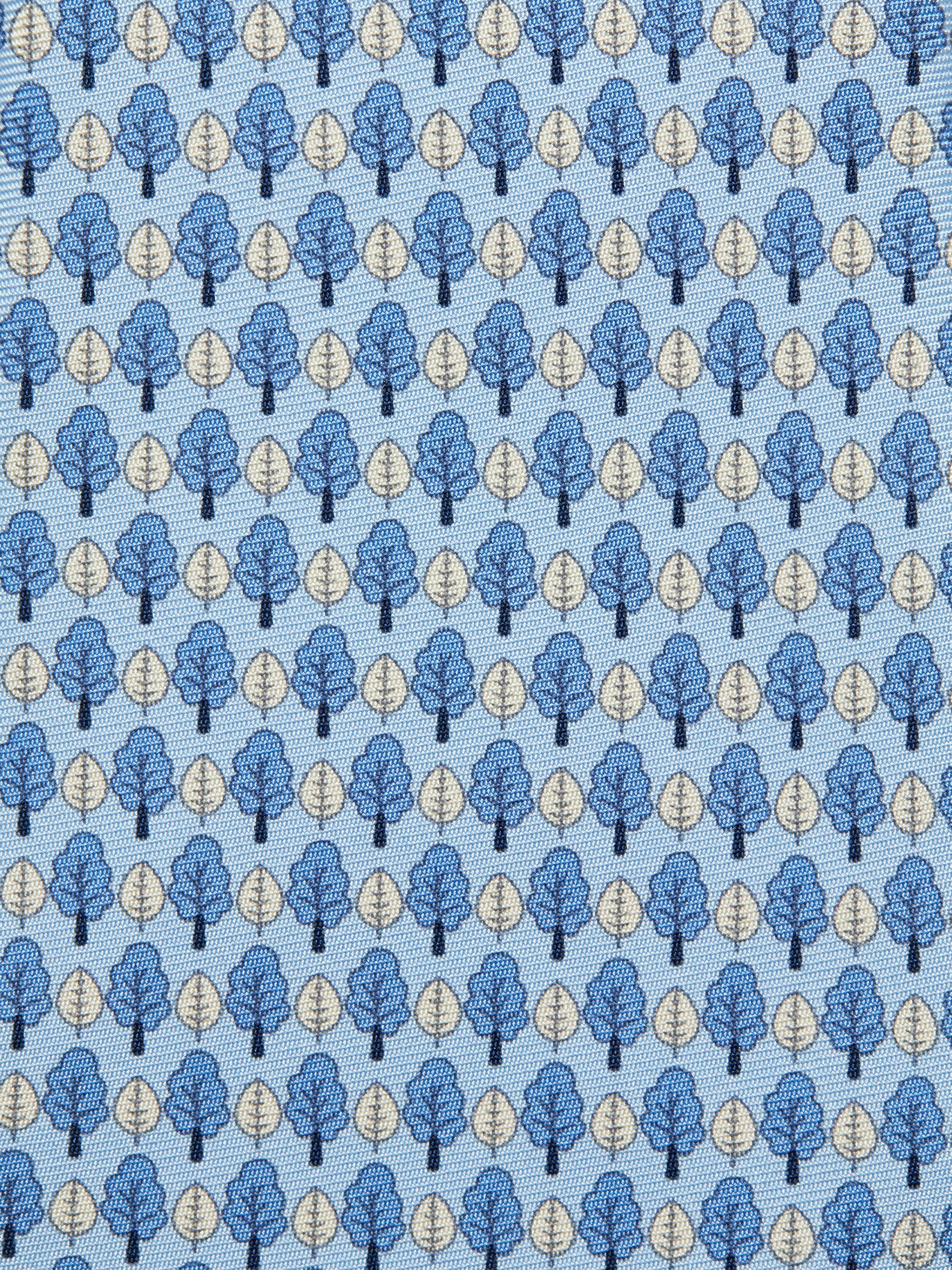 浅蓝色桑蚕丝领带 產品細節圖 #1