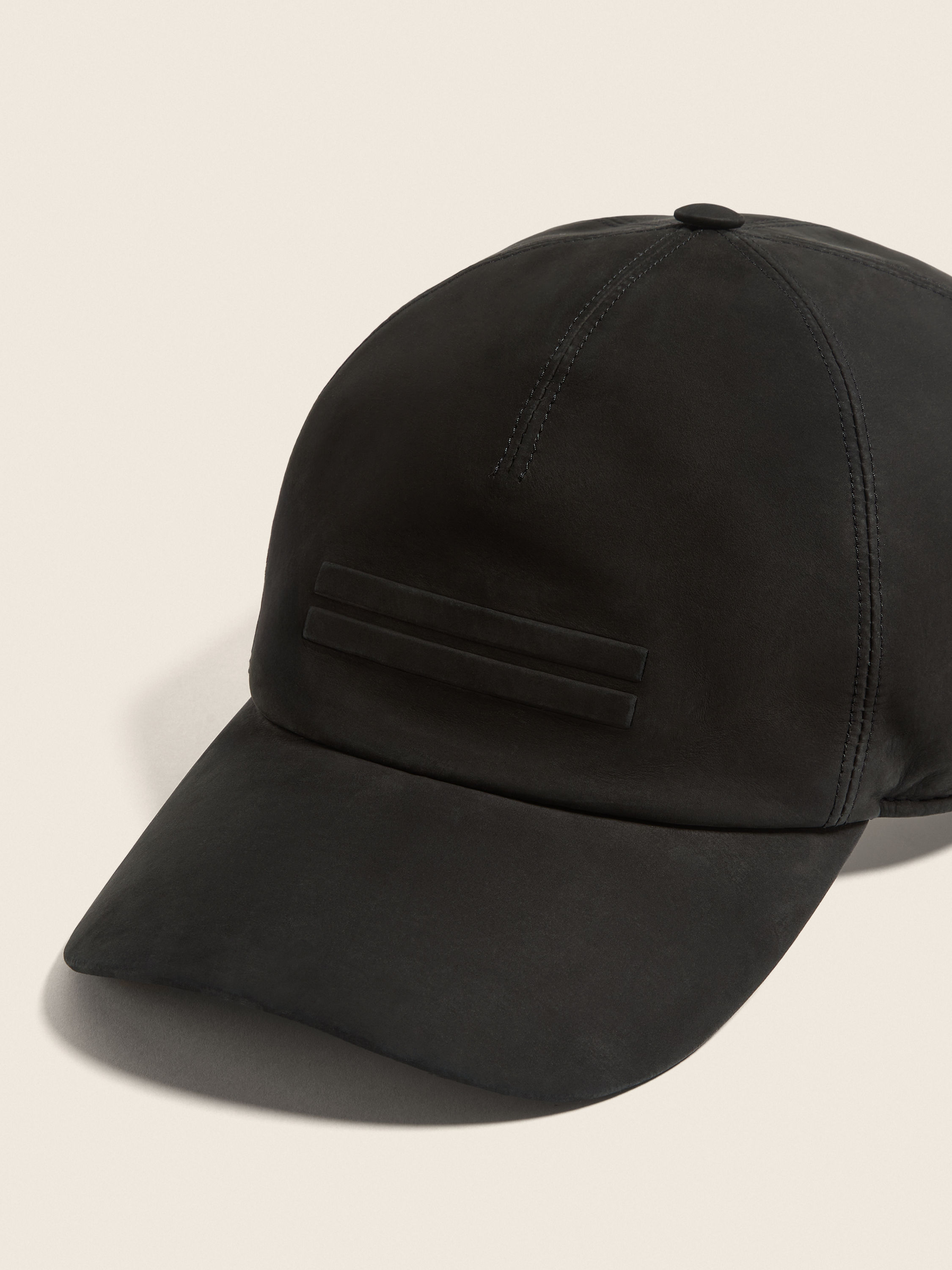 Black SECONDSKIN Baseball Cap Product detail photo #1