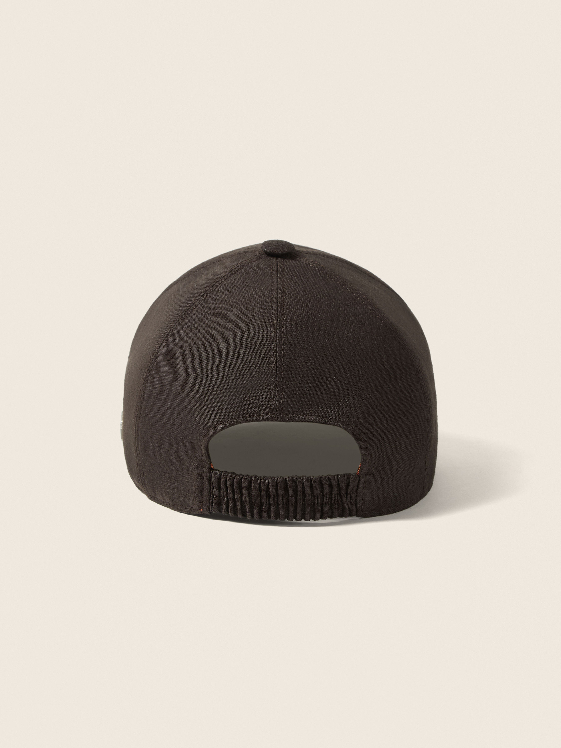 深棕色 Oasi Lino 棒球帽 产品细节图 #3