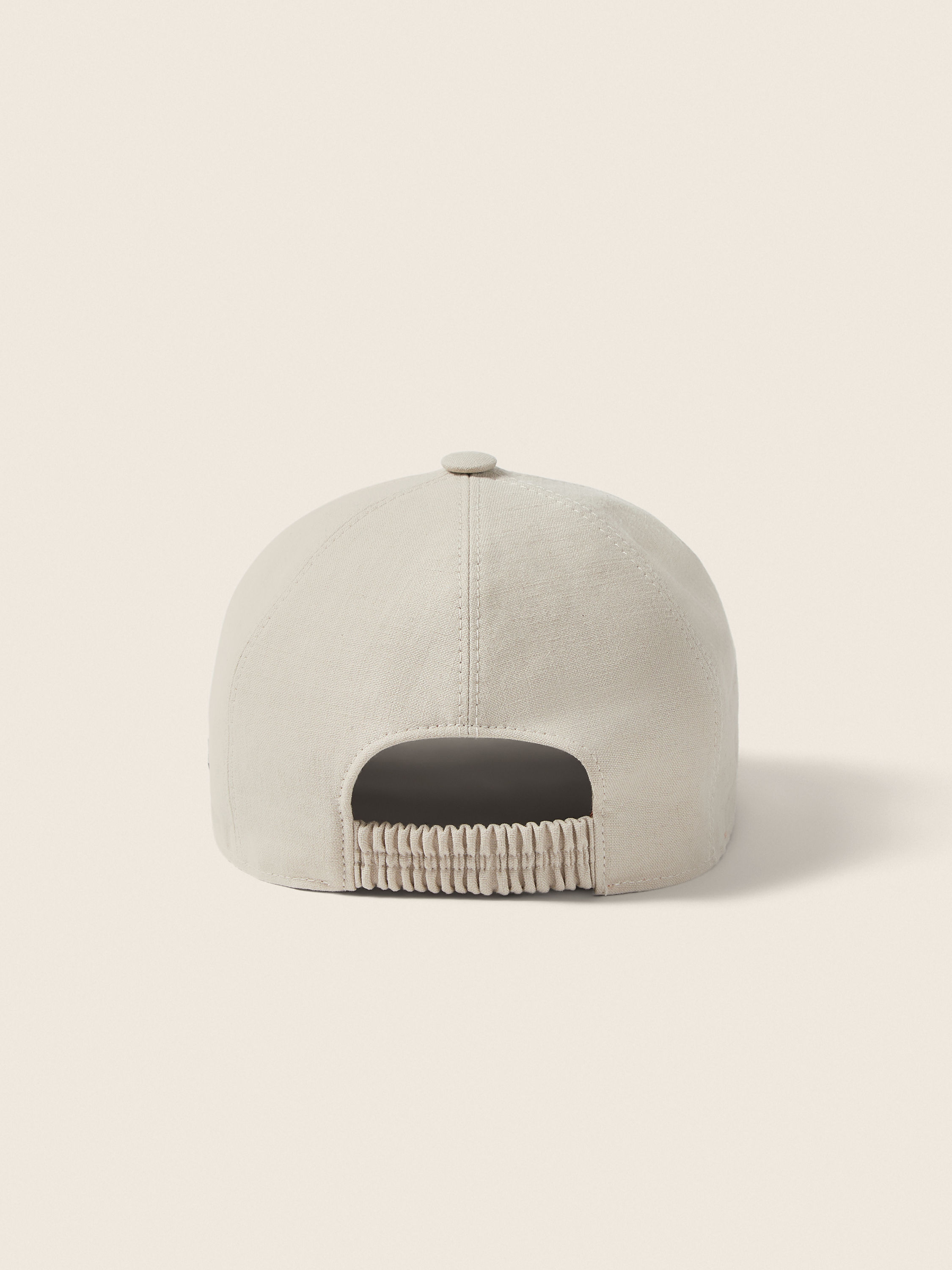 象牙色 Oasi Lino 棒球帽 产品细节图 #3