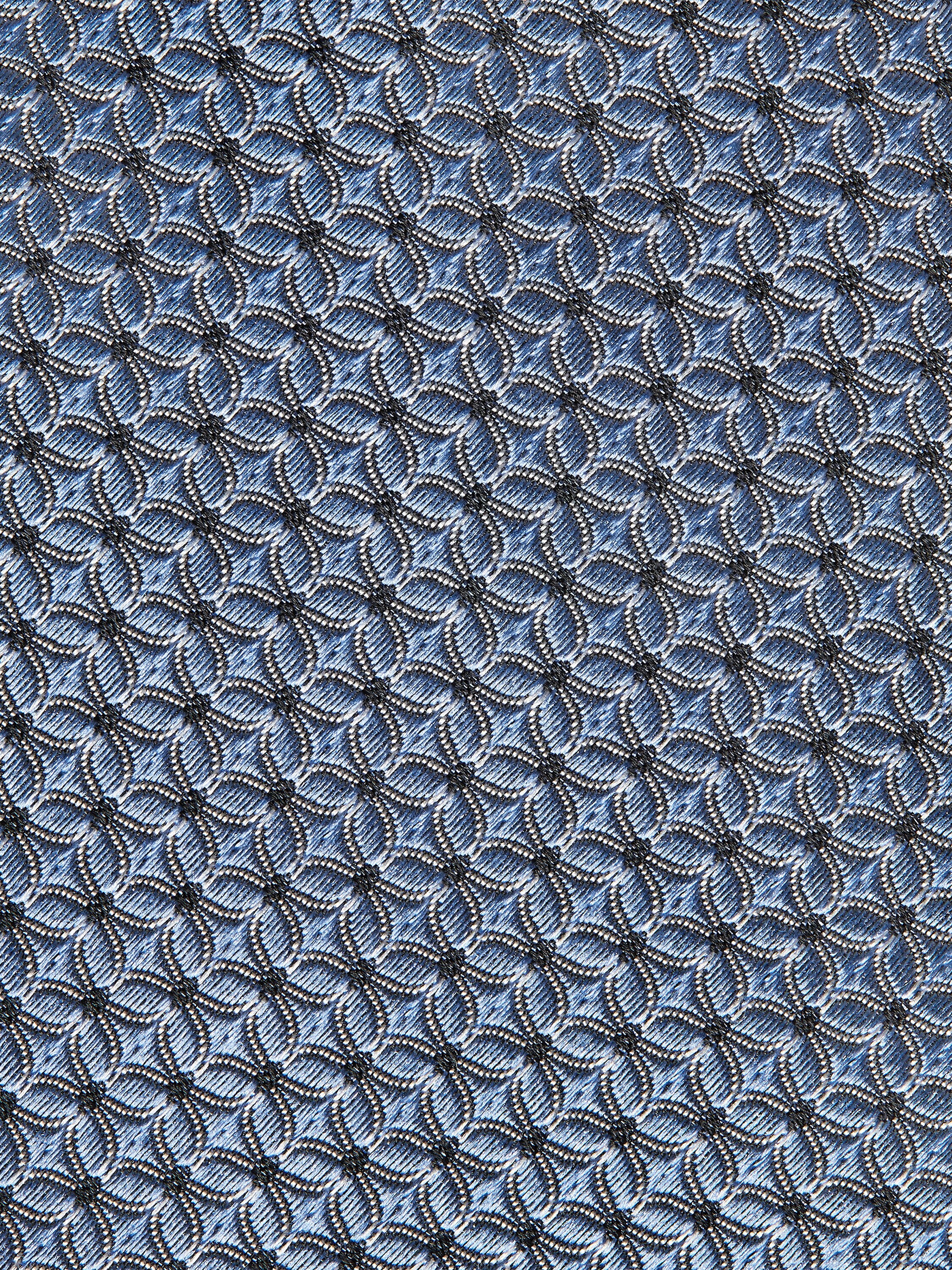 Light Avio Blue Silk Tie Product detail photo #1