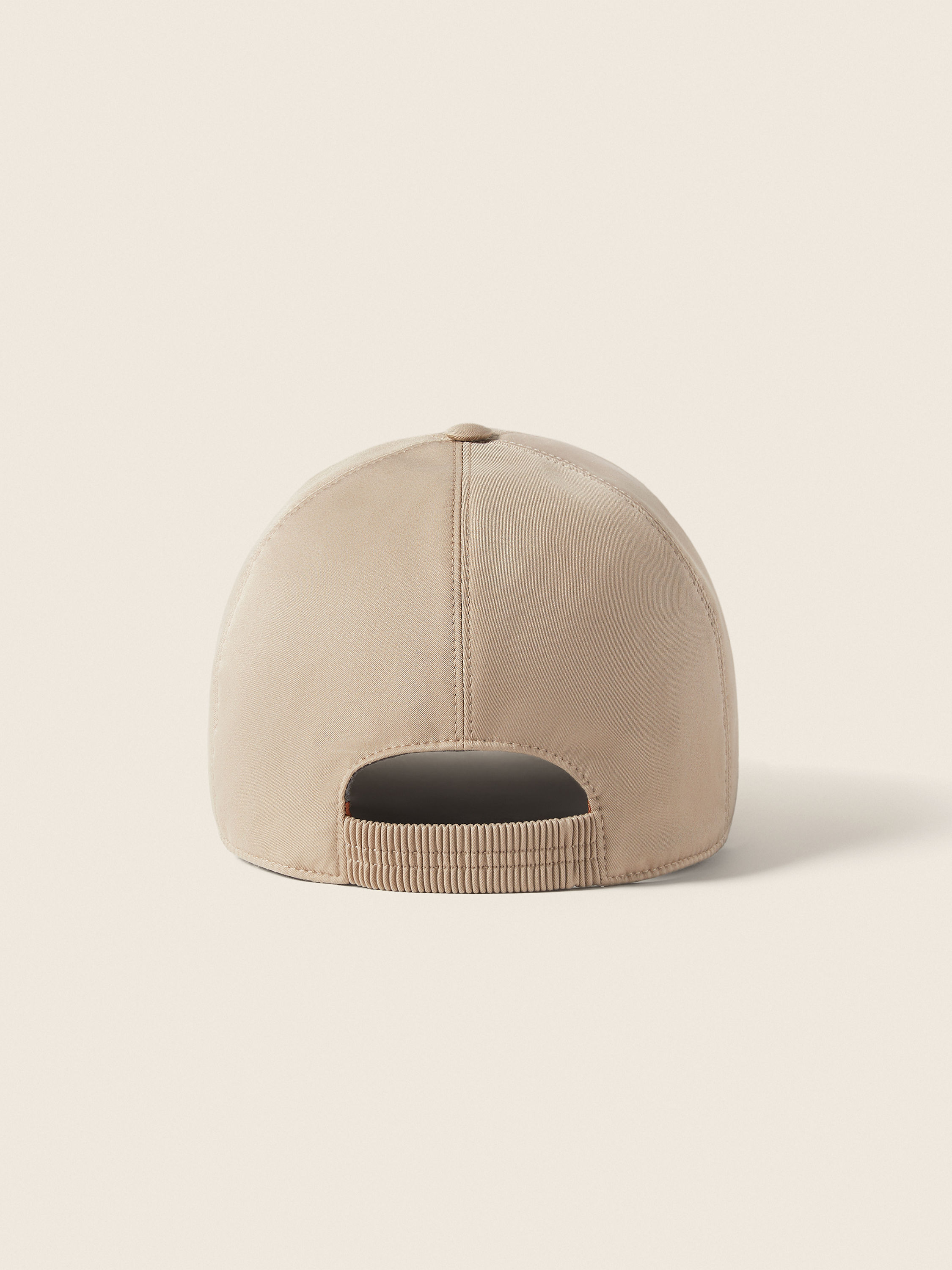 Light Taupe Microfiber Motorin Baseball Cap Product detail photo #3