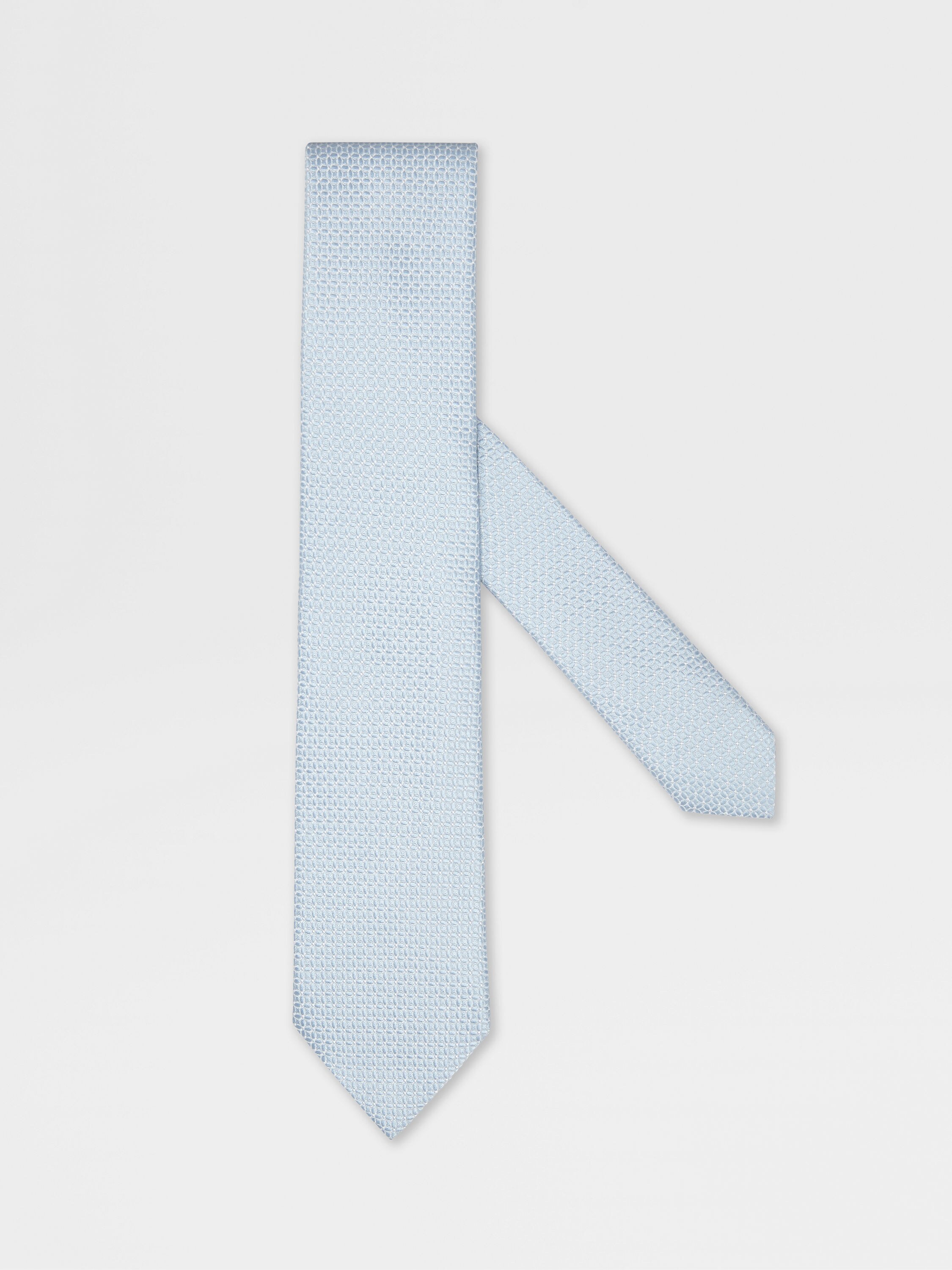 Light Blue Silk Tie