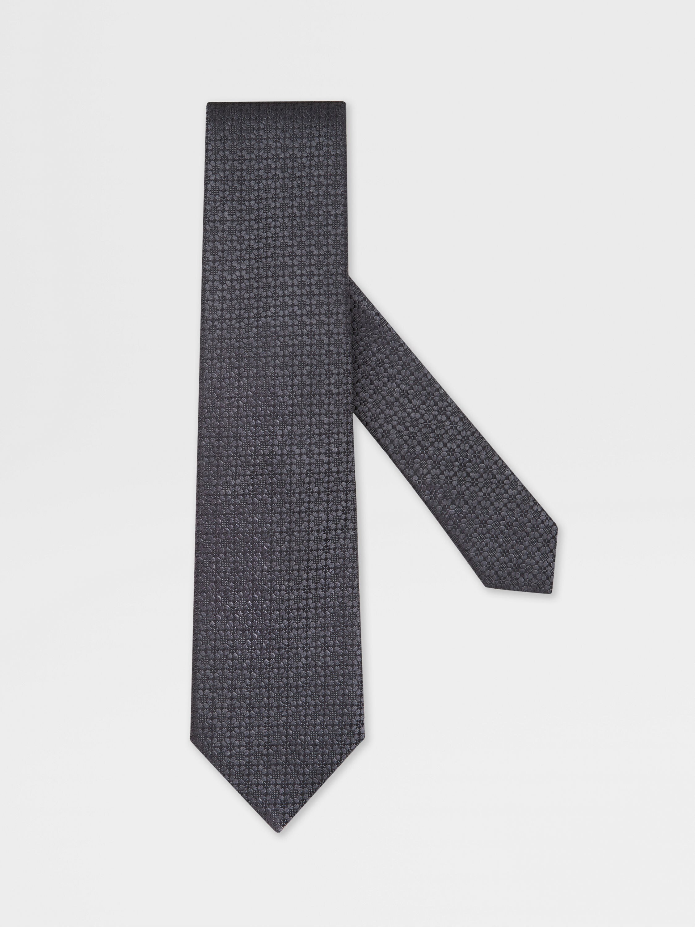 黑色桑蚕丝领带